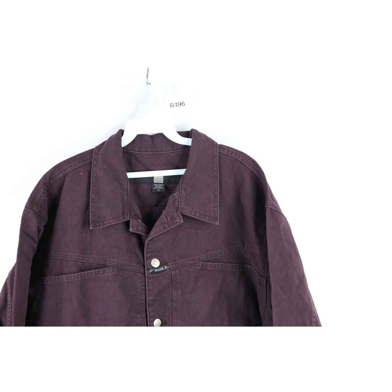 Marithe + Francois Girbaud × Vintage NOS Vintage 90s Marithe Francois Girbaud Denim Jacket Size US XL / EU 56 / 4 - 2 Thumbnail