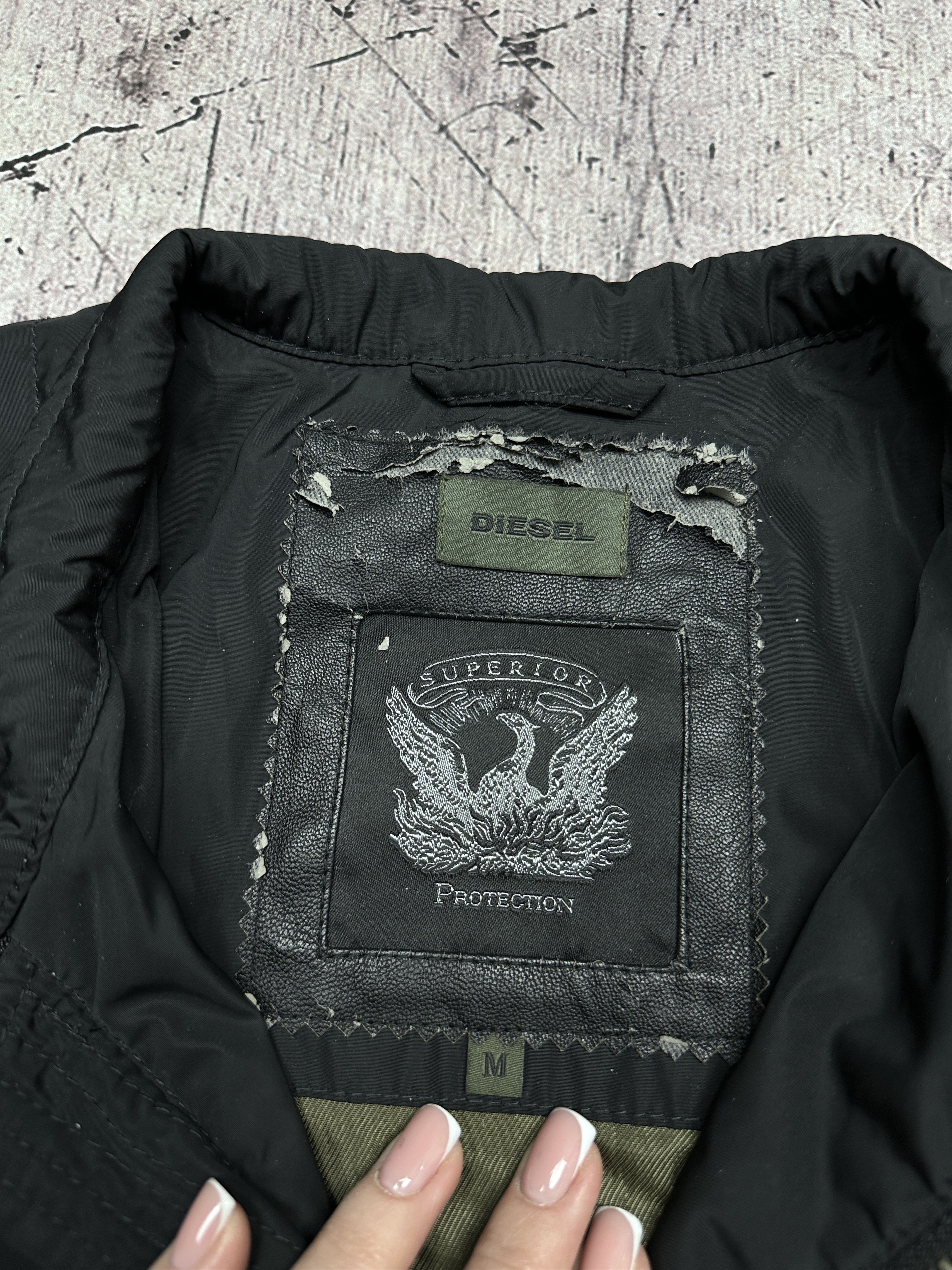 Diesel Diesel Mens Nylon Bomber Jacket Size US M / EU 48-50 / 2 - 4 Thumbnail