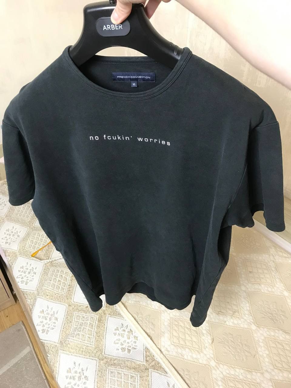 FCUK × French Connection 🔥 Rare FCUK X FRENCH CONNECTION SIMPLE TEE SHIRT Y2K Japan Size US S / EU 44-46 / 1 - 7 Thumbnail