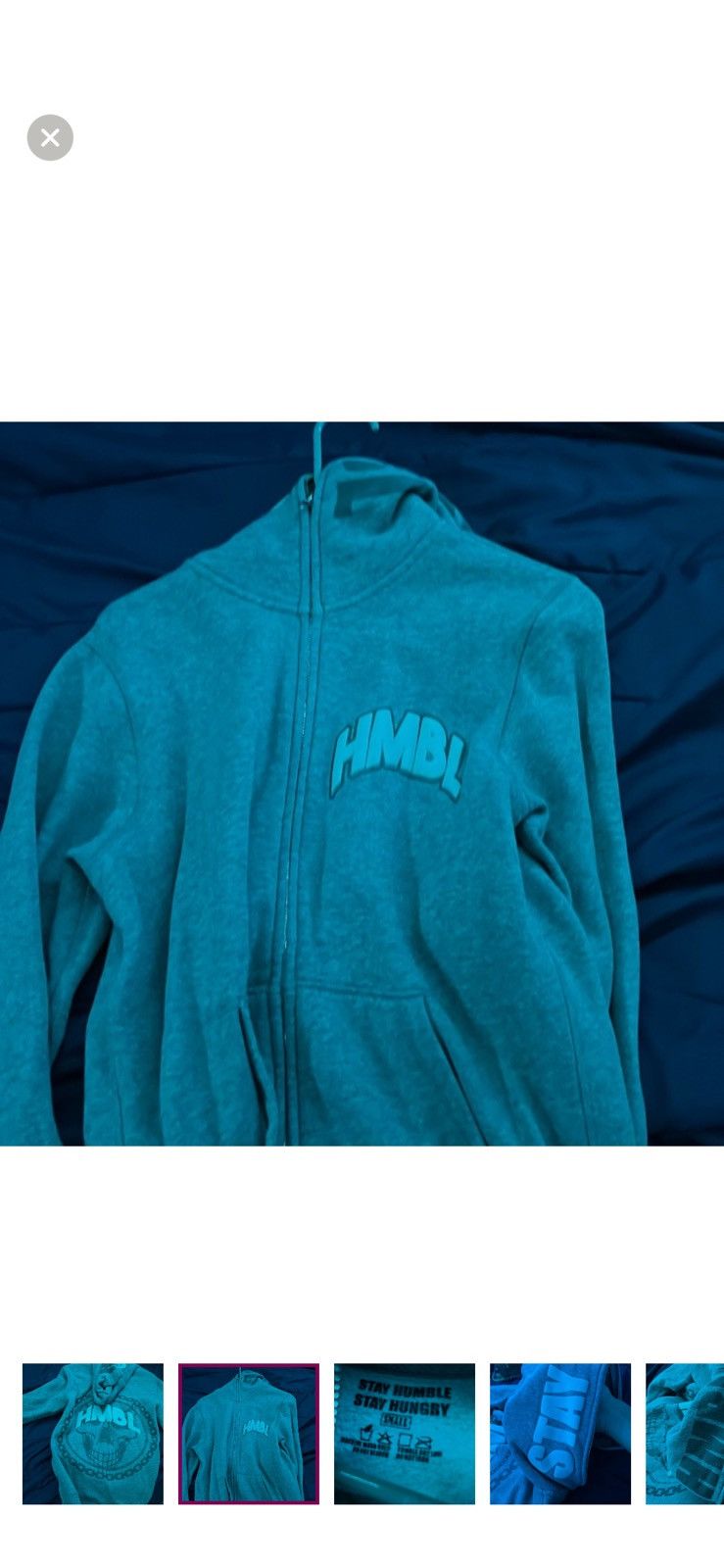 Other HMBL Hoodie Mens Gray Small Size US S / EU 44-46 / 1 - 2 Thumbnail