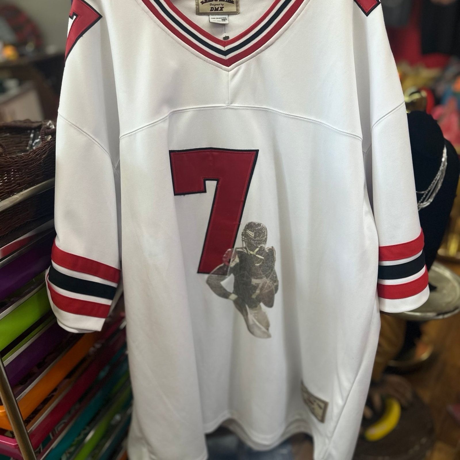Vintage Vintage DMX Players of the Year Michael Vick #7 ATLANTA Size US XXL / EU 58 / 5 - 1 Thumbnail