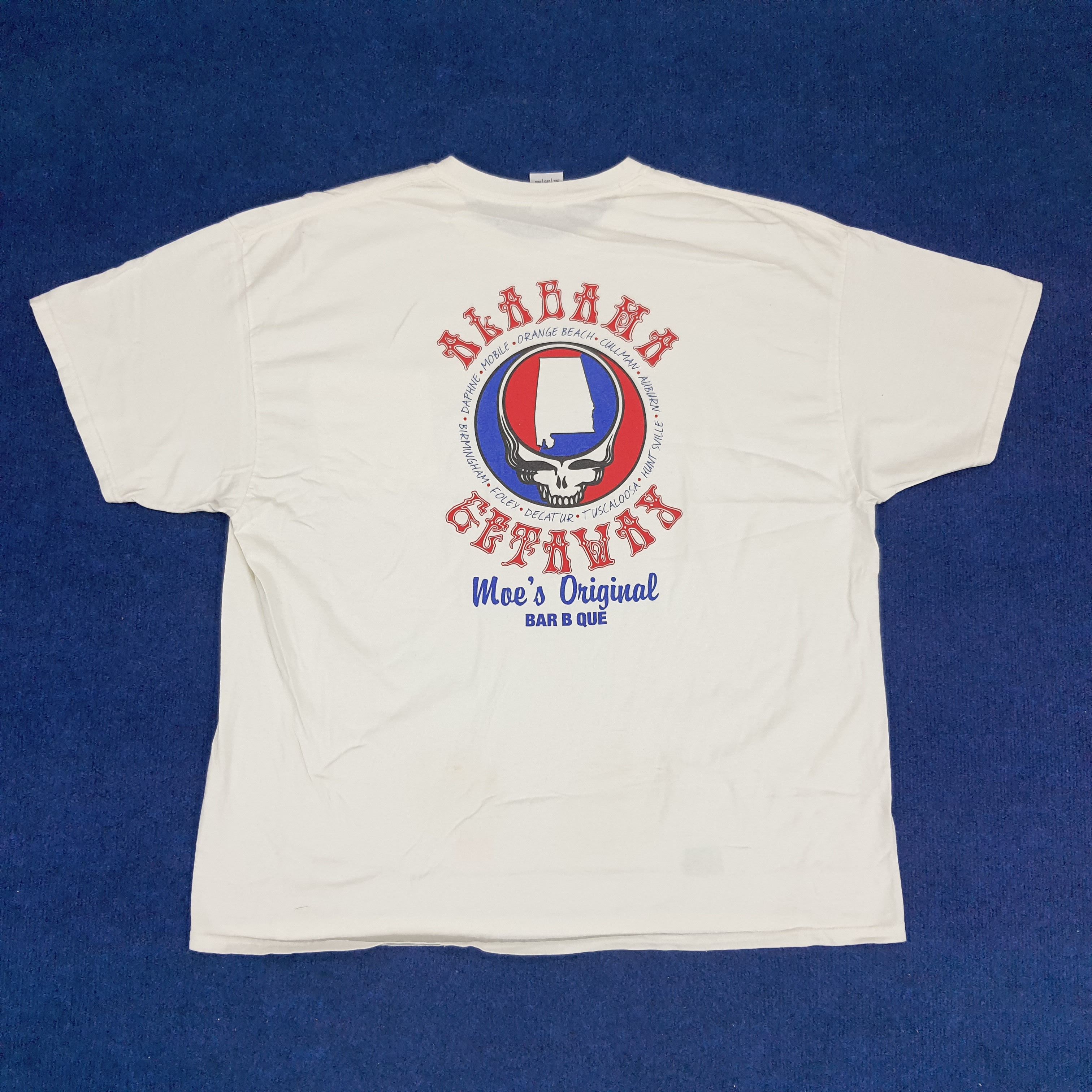 Grateful Dead × Vintage Vintage Grateful Dead Alabama Getaway Bar B Que T-shirt Size US XL / EU 56 / 4 - 1 Thumbnail