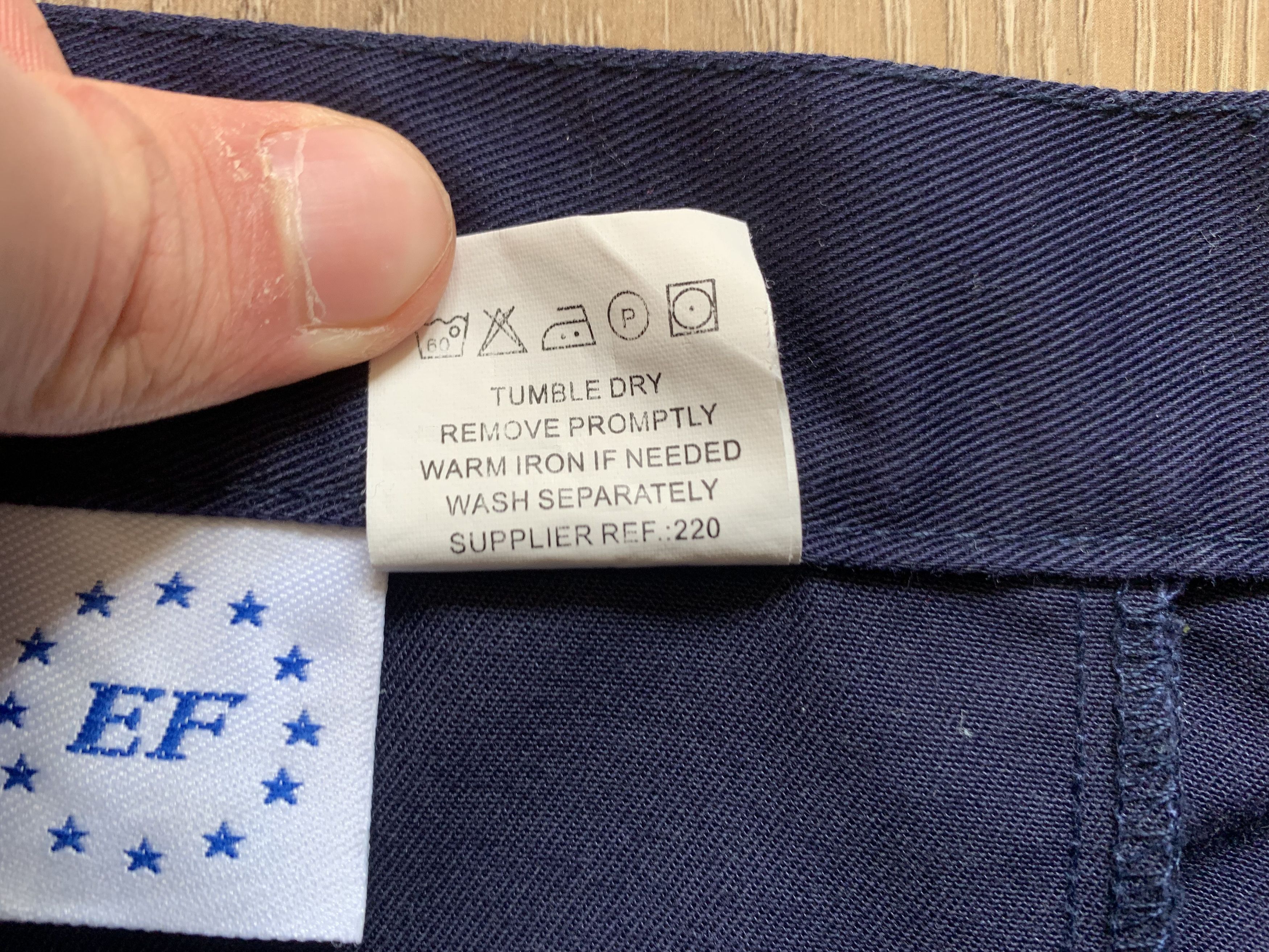 Dickies Dickies Classic Navy Blue Chino Trousers Size US 40 / EU 56 - 7 Thumbnail