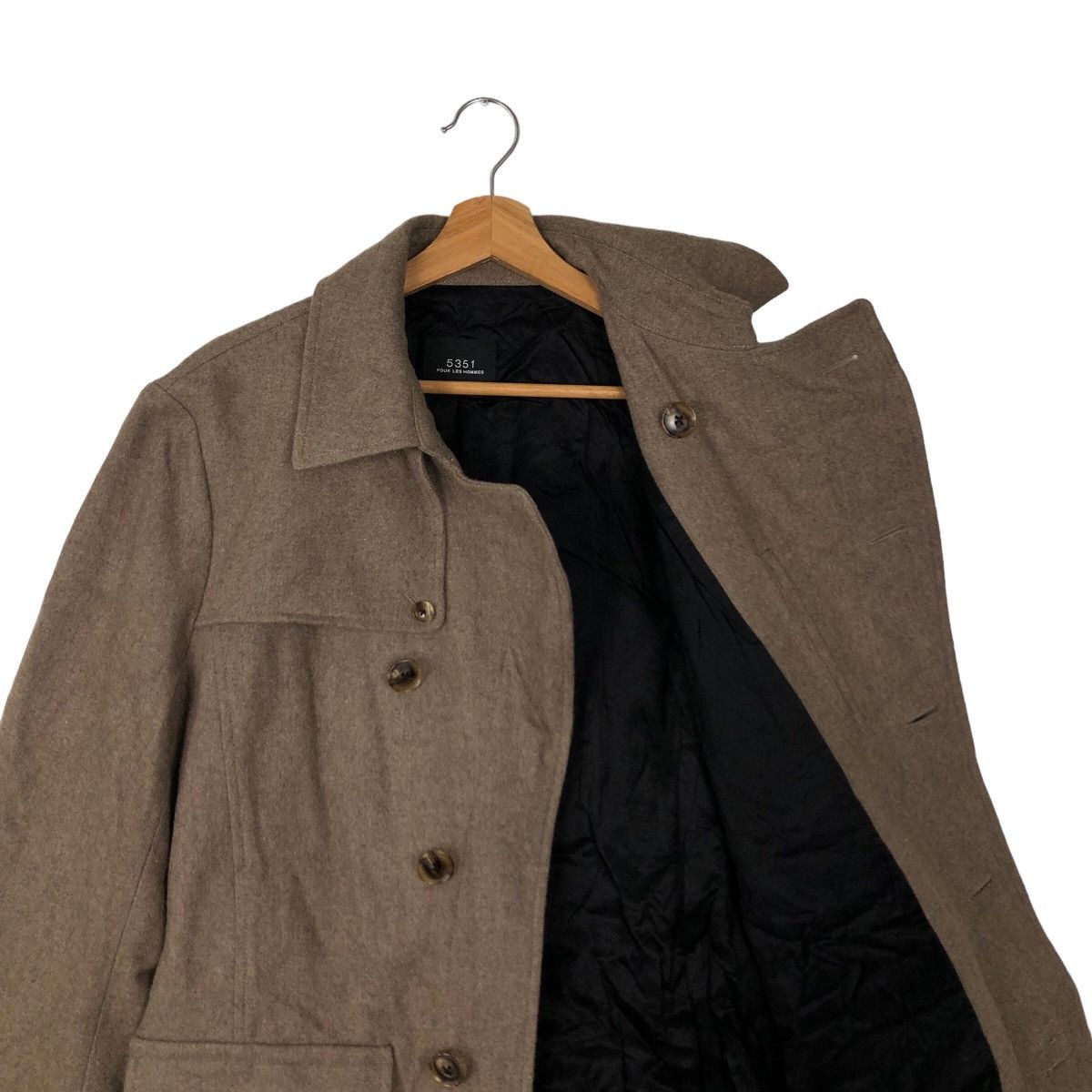 5351 POUR LES HOMMES RARE LONG FLY JACKET 5351 POUR LES HOMMES JAPAN ISSEYMIYAKE Size US M / EU 48-50 / 2 - 9 Thumbnail