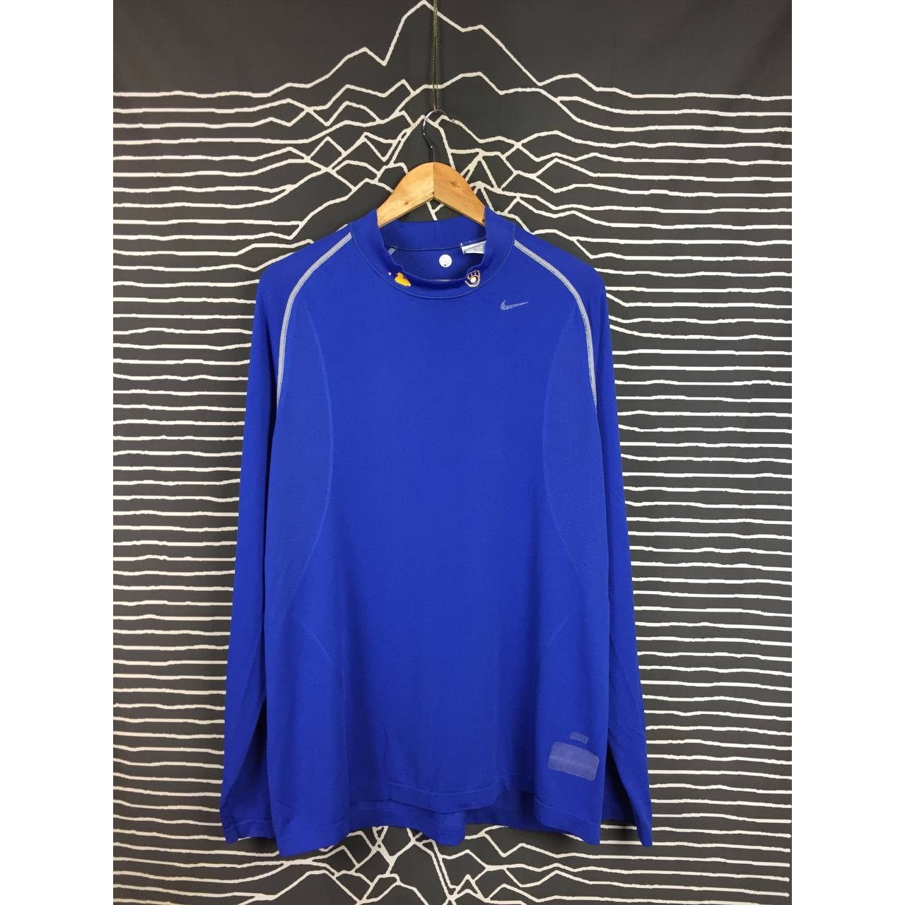 MLB × Nike × Vintage Nike MLB Milwaukee Brewers Long Sleeve Sportswear Tee Size US L / EU 52-54 / 3 - 2 Thumbnail