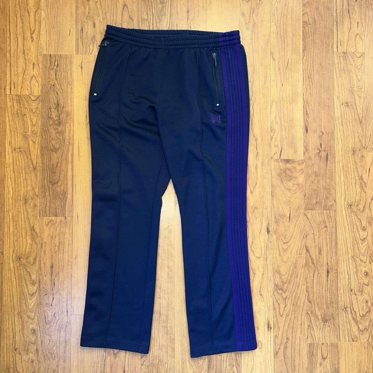 Needles Navy / Purple Needles Track Pants Size US 32 / EU 48 - 1 Thumbnail