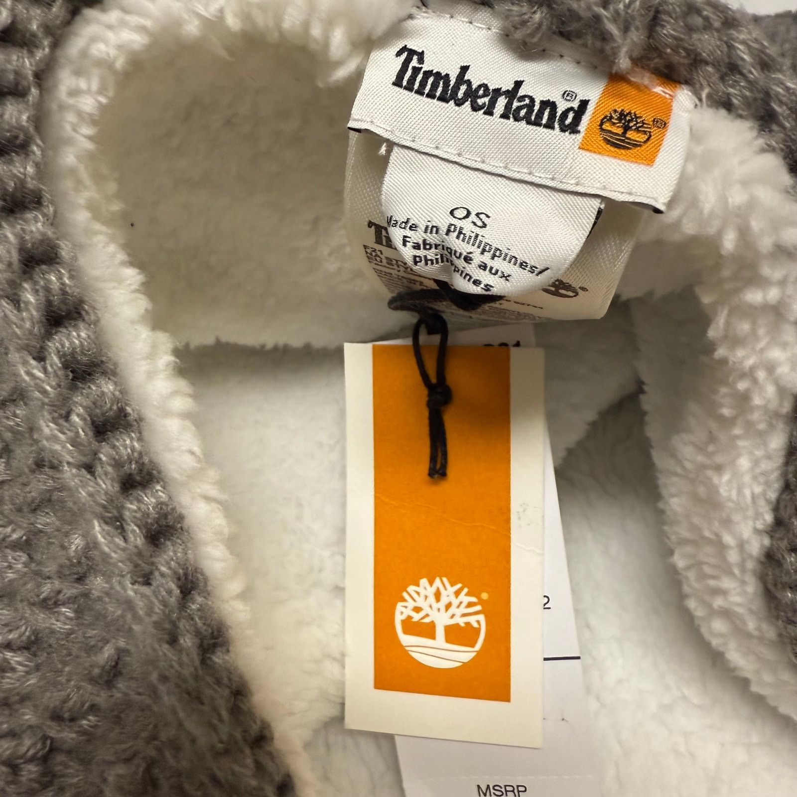 Timberland Timberland Womens Popcorn Knit Cowl Neck Scarf NEW Tan OS Size ONE SIZE - 3 Thumbnail