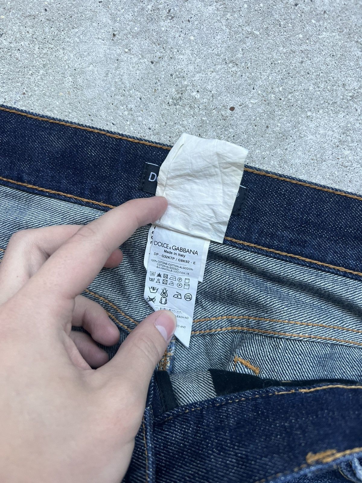 Dolce & Gabbana Vintage Dolce&Gabbana Distressed Jeans Size US 33 - 11 Thumbnail
