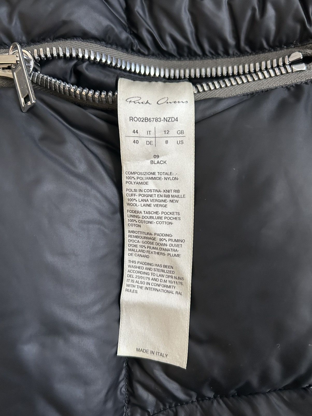 Rick Owens Rick Owens Gimp Puffer Jacket Size US S / EU 44-46 / 1 - 5 Thumbnail