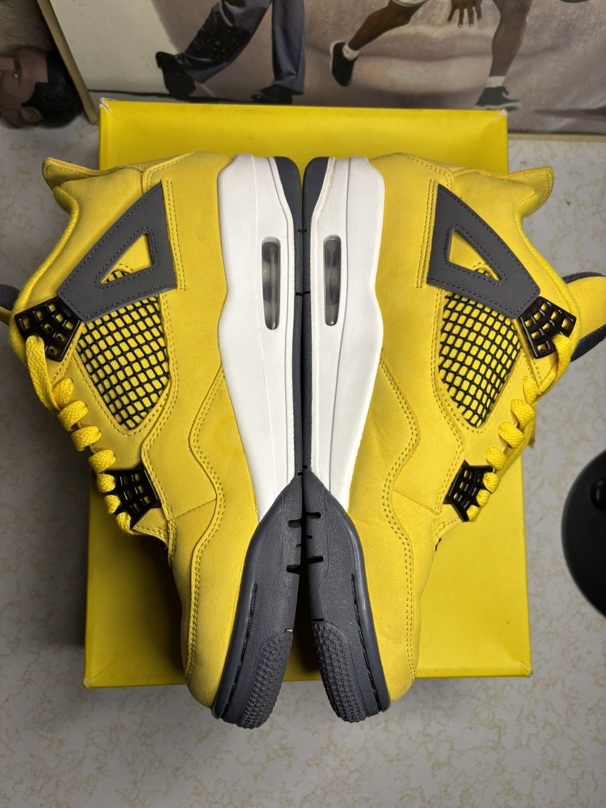 Jordan Brand Air Jordan 4 Retro “lightning” Size US 9.5 / EU 42-43 - 3 Thumbnail
