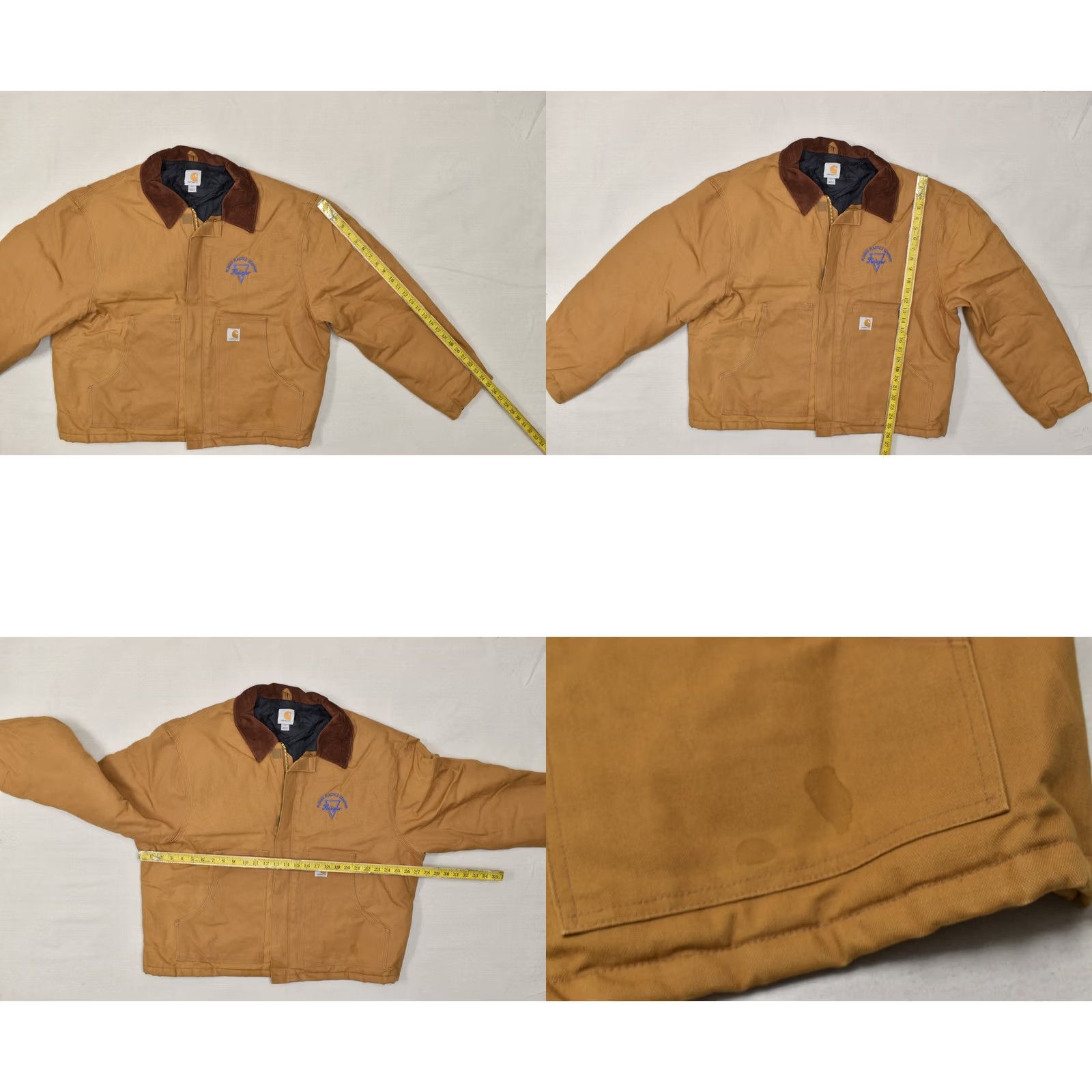 Carhartt VINTAGE Carhartt J002 BRN Arctic Traditional Jacket Mens 2XL Brown Quilted Lined Canvas Jacket Size US XXL / EU 58 / 5 - 8 Thumbnail