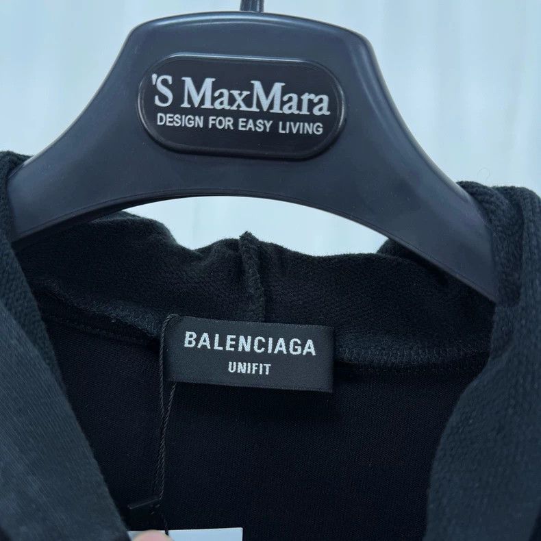Balenciaga Balenciaga Jelly Letter Fake Two-Piece Hoodie Size US XS / EU 42 / 0 - 5 Thumbnail