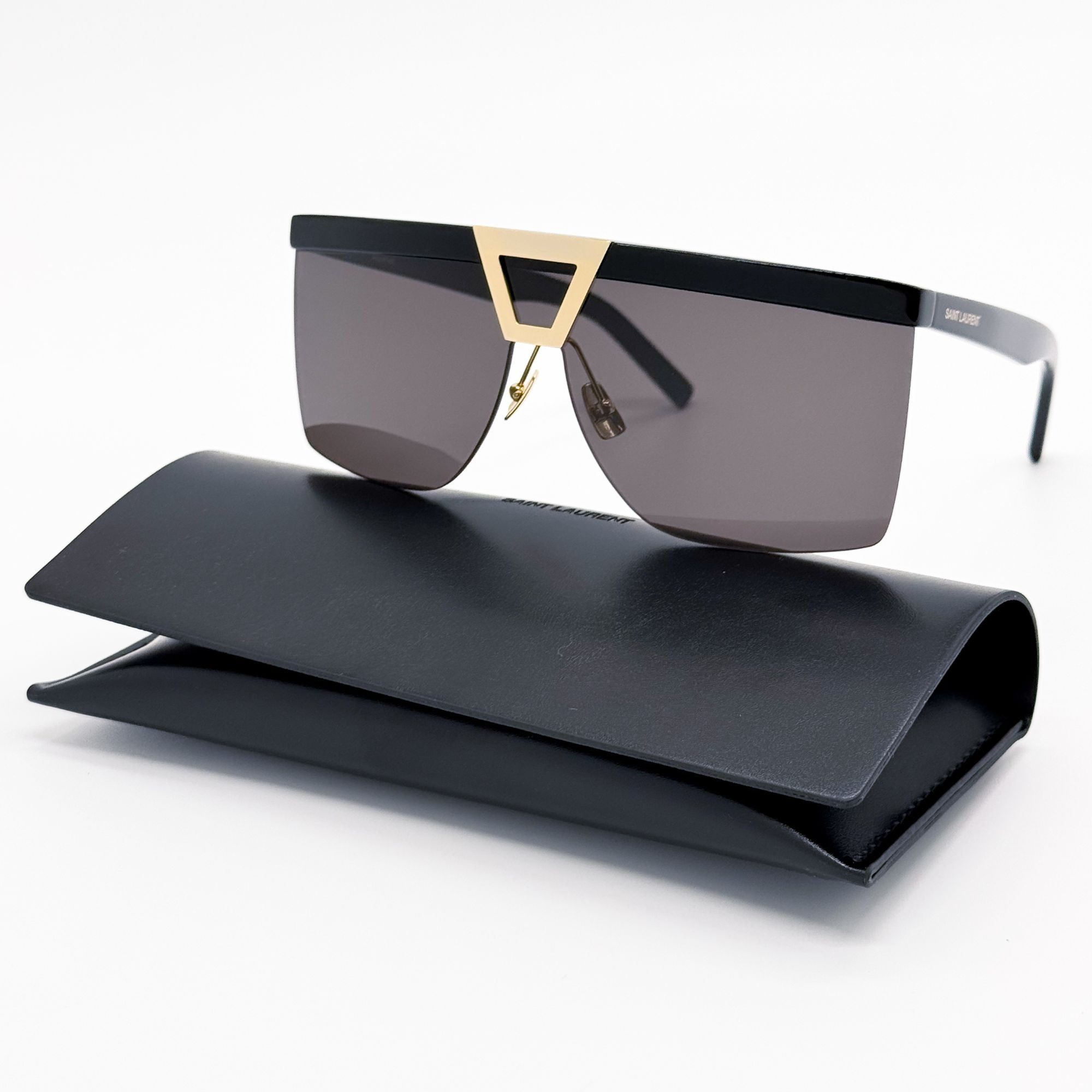 Saint Laurent Paris NEW SAINT LAURENT SUNGLASSES SL537 PALACE 001 BLACK EYEWEAR Size ONE SIZE - 1 Thumbnail