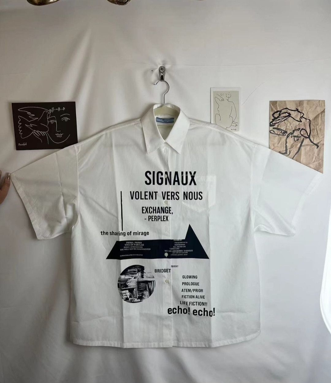 Prada prada by raf simons shirt Size US M / EU 48-50 / 2 - 1 Thumbnail