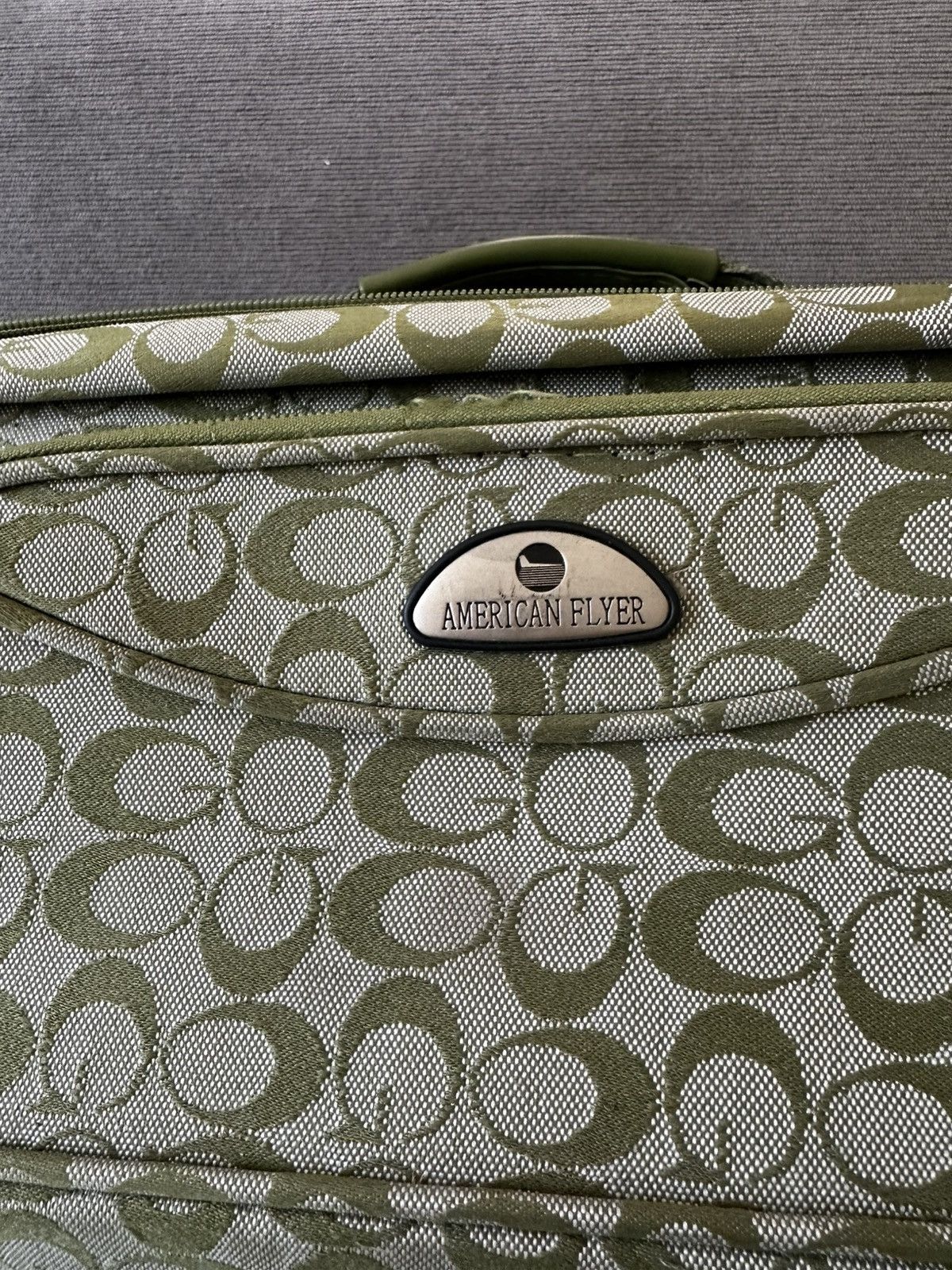 Coach × Vintage Vintage Coach Wheeled Travel Luggage w Mini Duffle Bag Size ONE SIZE - 2 Thumbnail