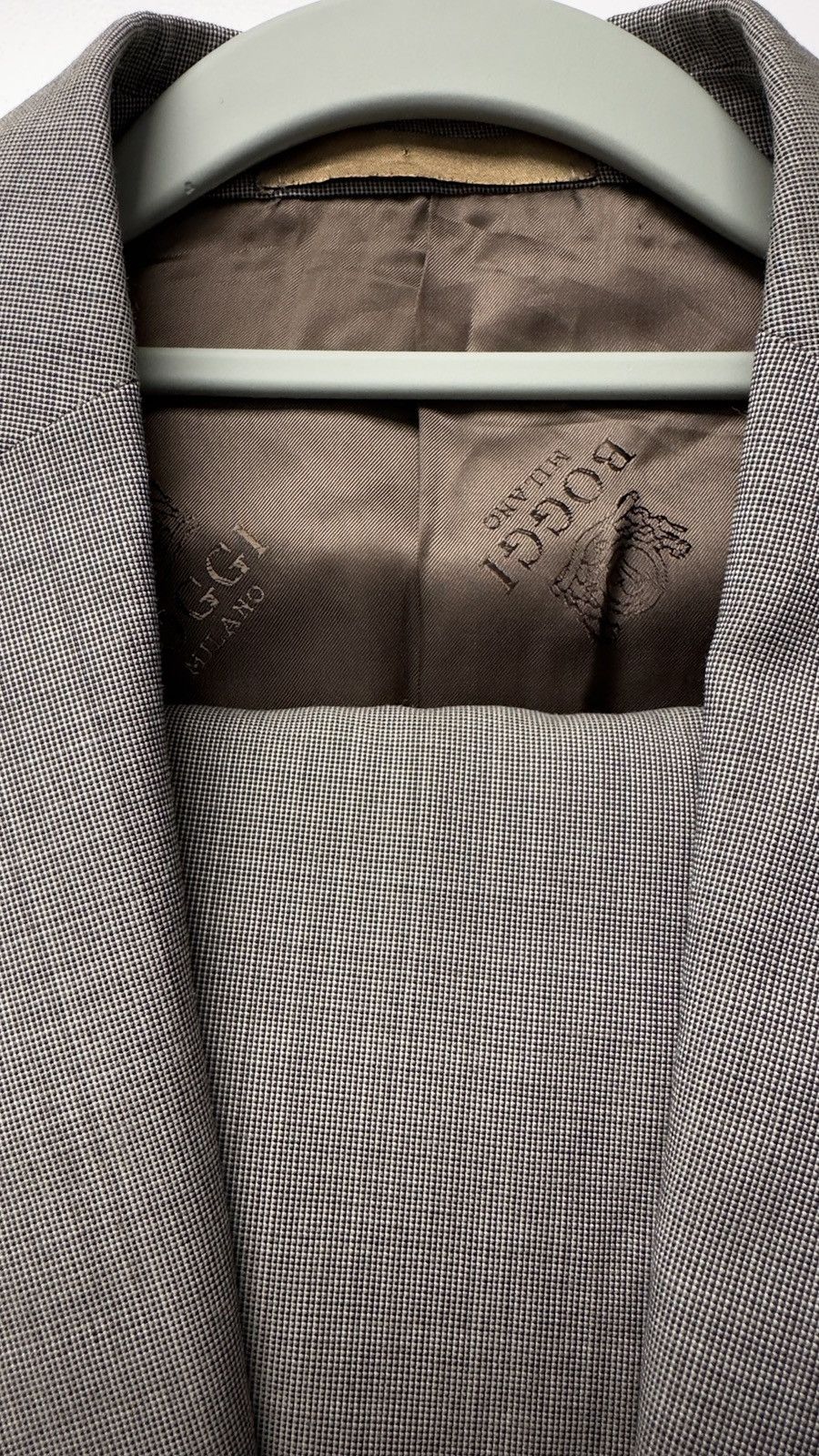 Other Boggi Milano Suit 100% Wool - Made in Italy - Size S Size 46S - 4 Thumbnail