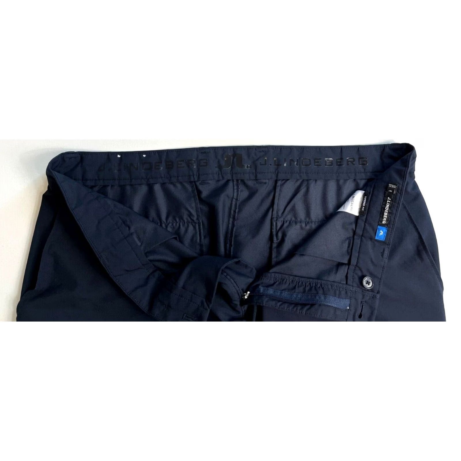 J.Lindeberg J.Lindeberg Men’s Somle Tapered Light Poly Shorts Navy 38 Inseam 11 Golf Chino Casual Waist 38 Style: Preppy Men's Shorts Size US 38 / EU 54 - 4 Thumbnail
