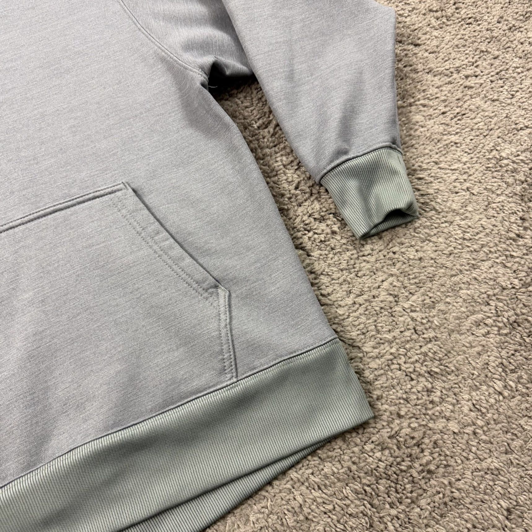 Nike Nike Hoodie Mens S Gray Therma-Fit Pullover Pockets Hooded Gym & Training 90s Style Mens Size US S / EU 44-46 / 1 - 3 Thumbnail