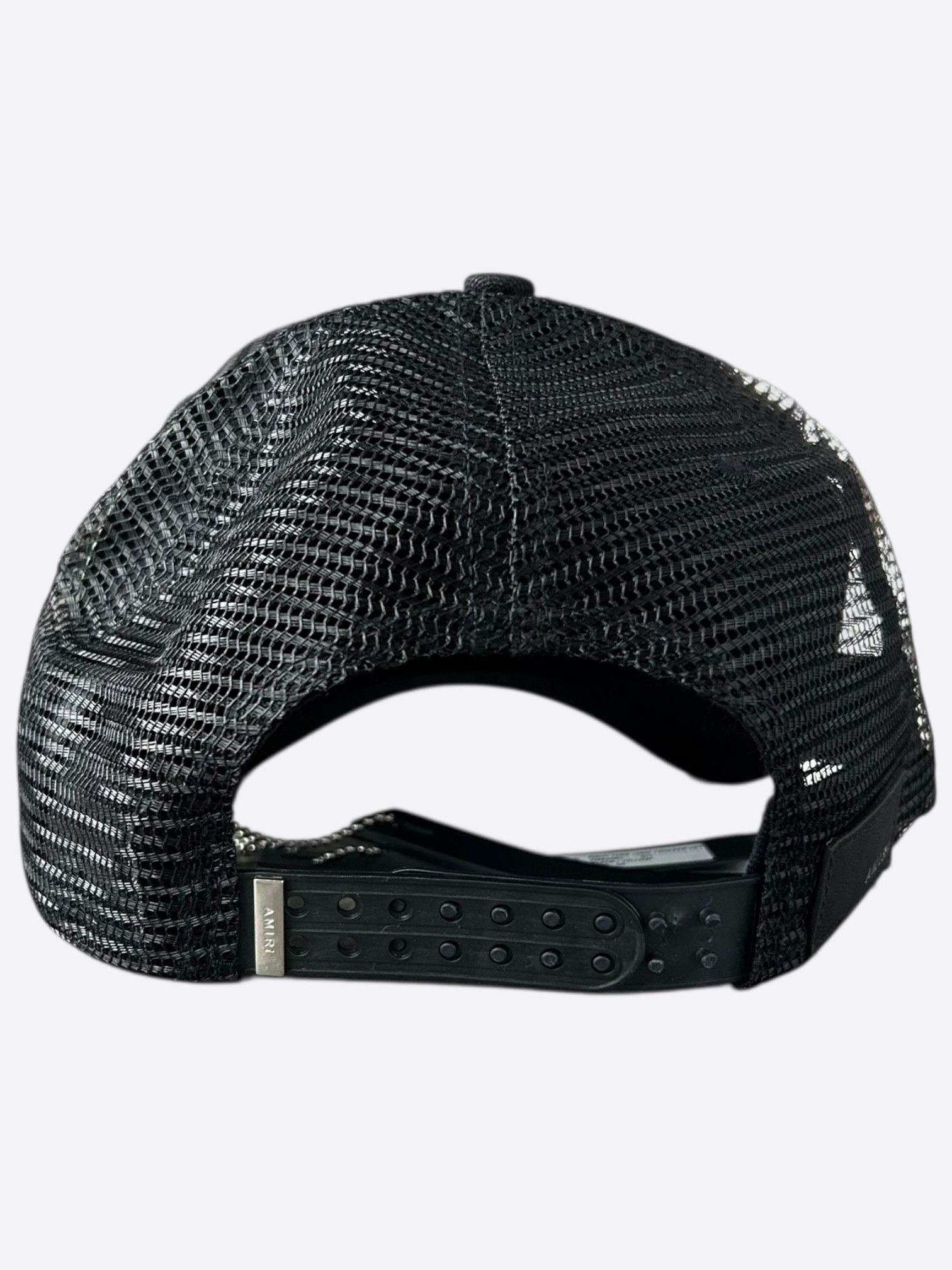 Amiri Amiri Black & Yellow Core Logo Trucker Hat Size ONE SIZE - 3 Thumbnail