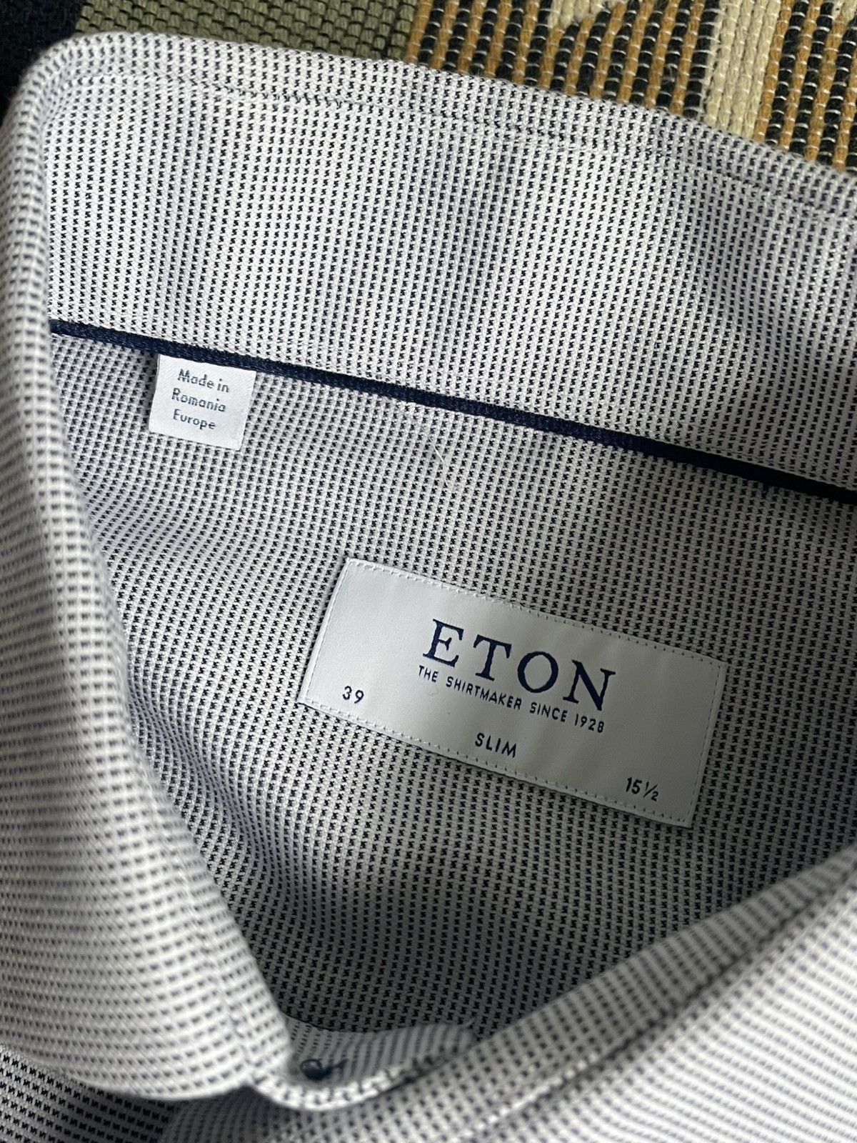 Eton Eton Slim Button Up Shirt Size US M / EU 48-50 / 2 - 7 Thumbnail