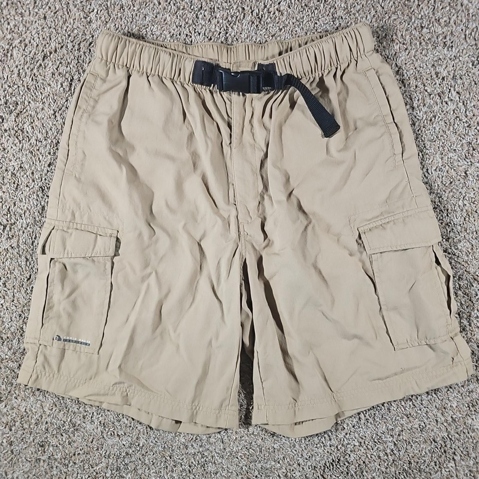 Eddie Bauer Eddie Bauer EarthTech L Nylon Belted Hiking Shorts Size US 34 / EU 50 - 1 Thumbnail