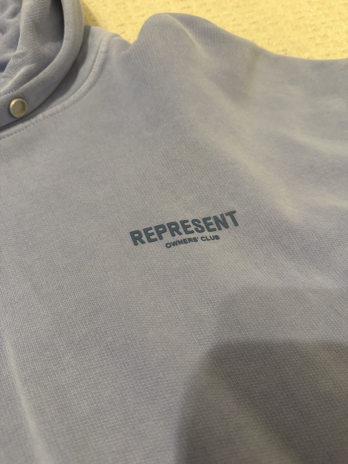 Represent Clo. Represent Owners Club Hoodie- Vista Blue Size L Size US L / EU 52-54 / 3 - 2 Thumbnail