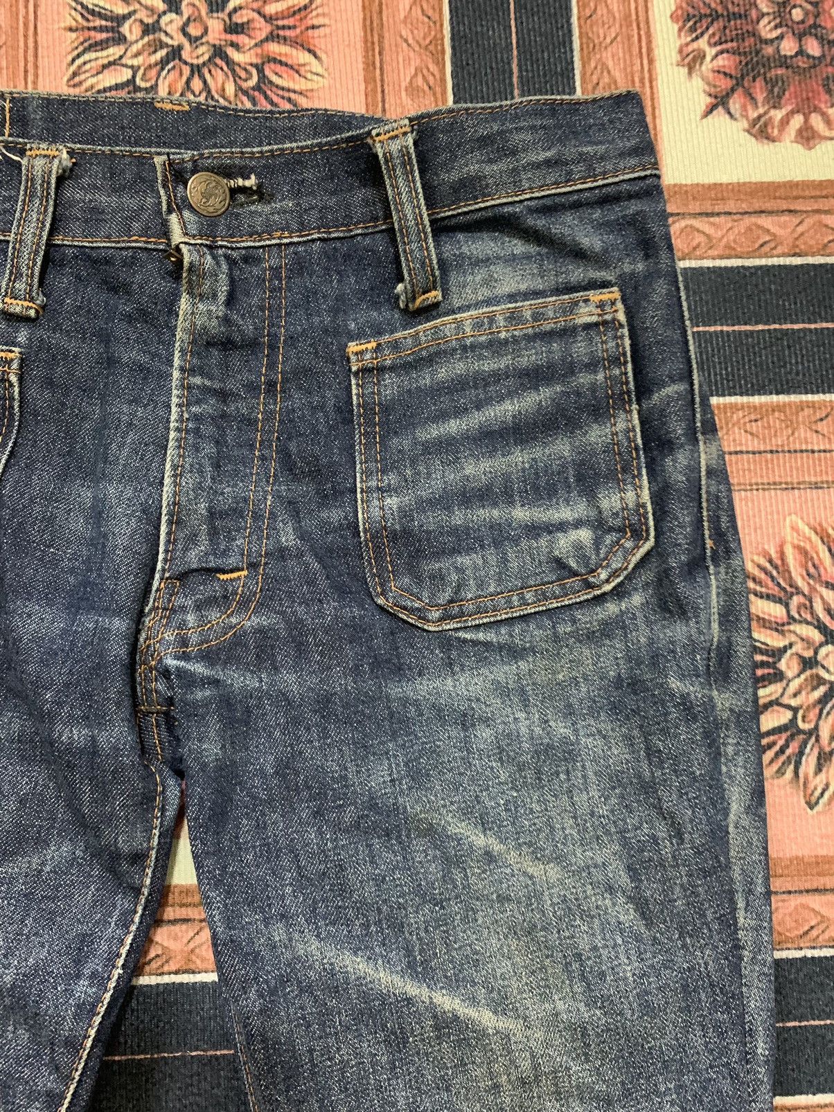 If Six Was Nine 💥Flare💥 Vintage Bobson Bootcut Jeans Faded Size US 30 / EU 46 - 3 Thumbnail