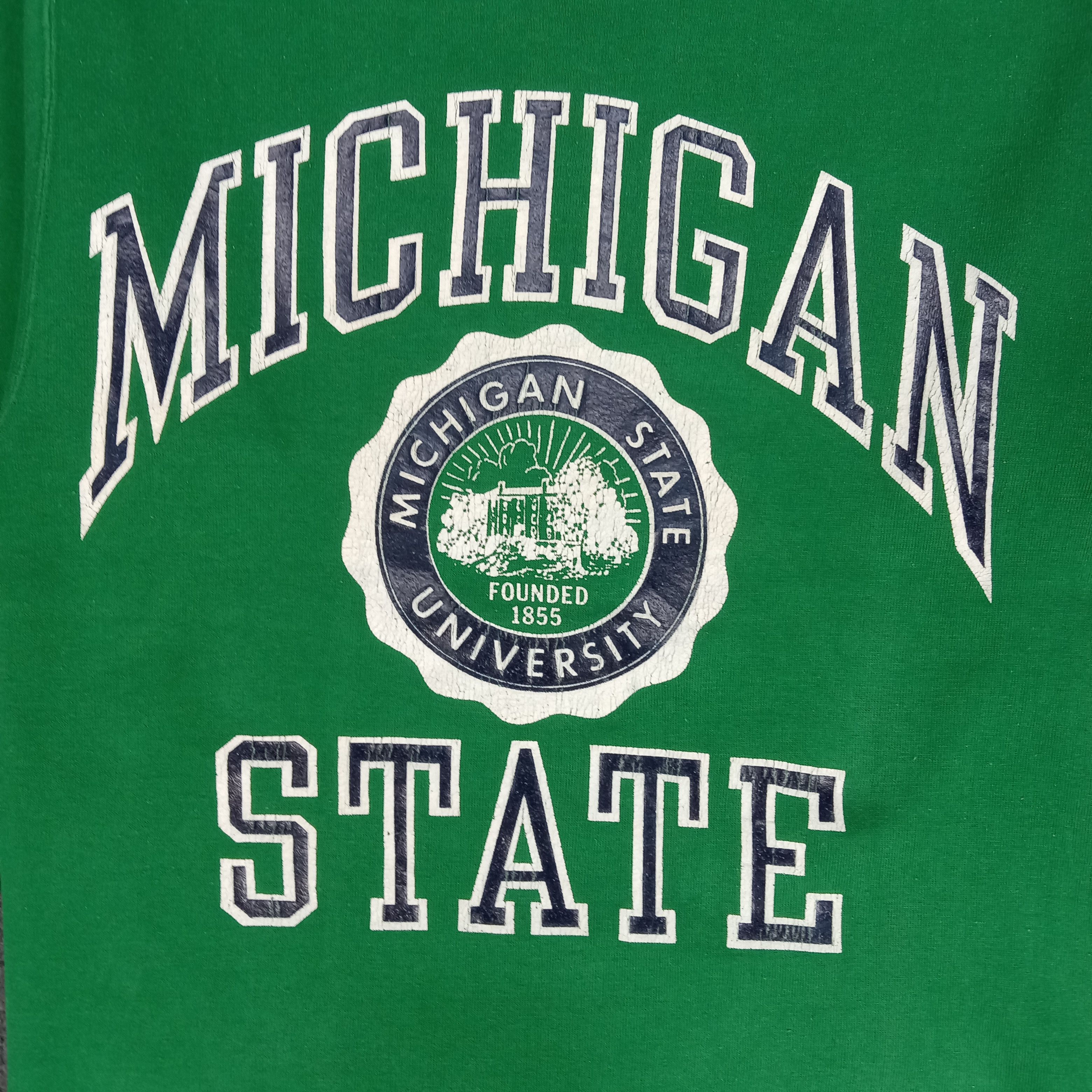 Jansport × Vintage Vintage 90's Michigan State College University Sweatshirt Size US XS / EU 42 / 0 - 2 Thumbnail