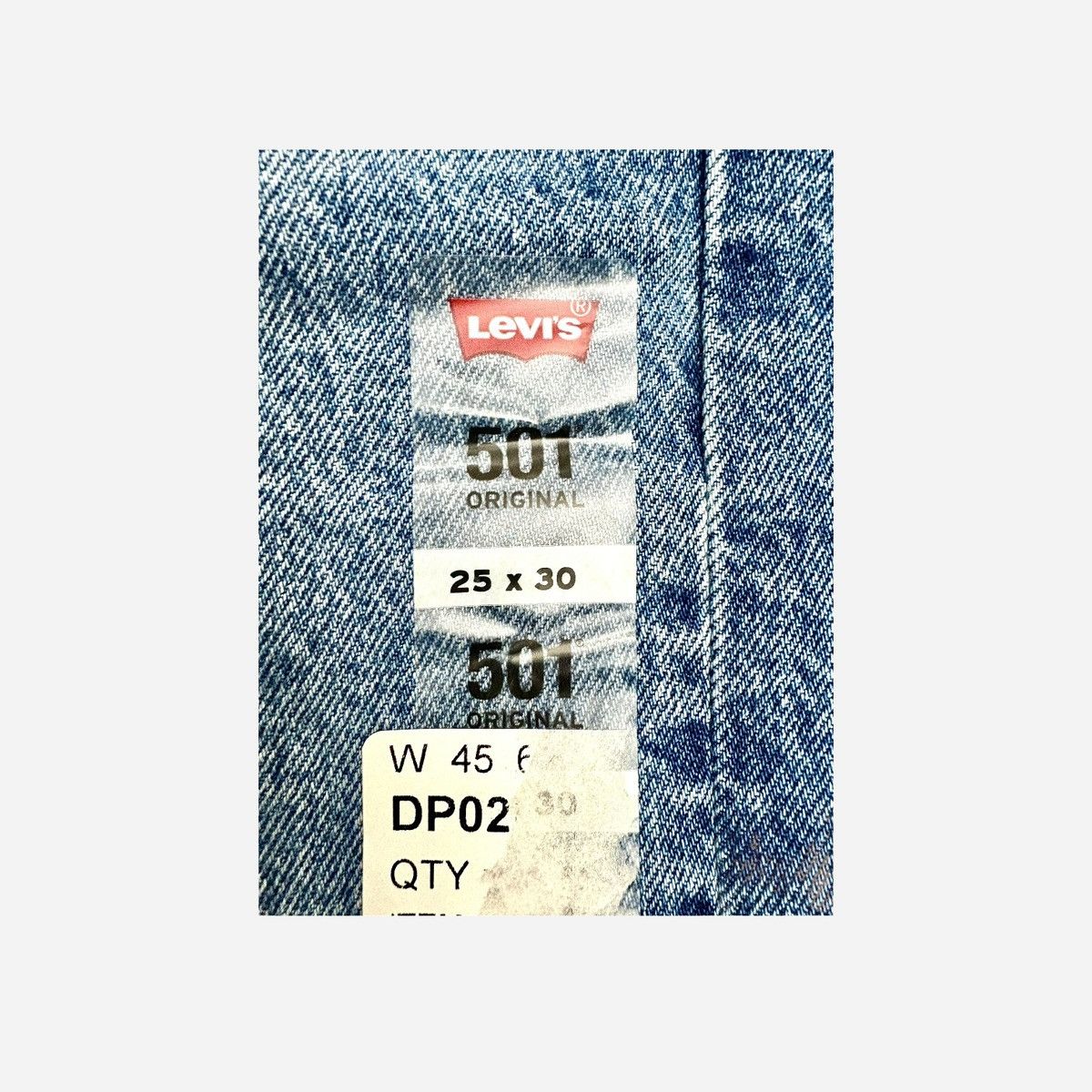 Levi's Levi’s Women’s 501 Patch Straight High Rise Blue Jeans 25-30 Size 25" / US 0 / IT 36 - 10 Thumbnail
