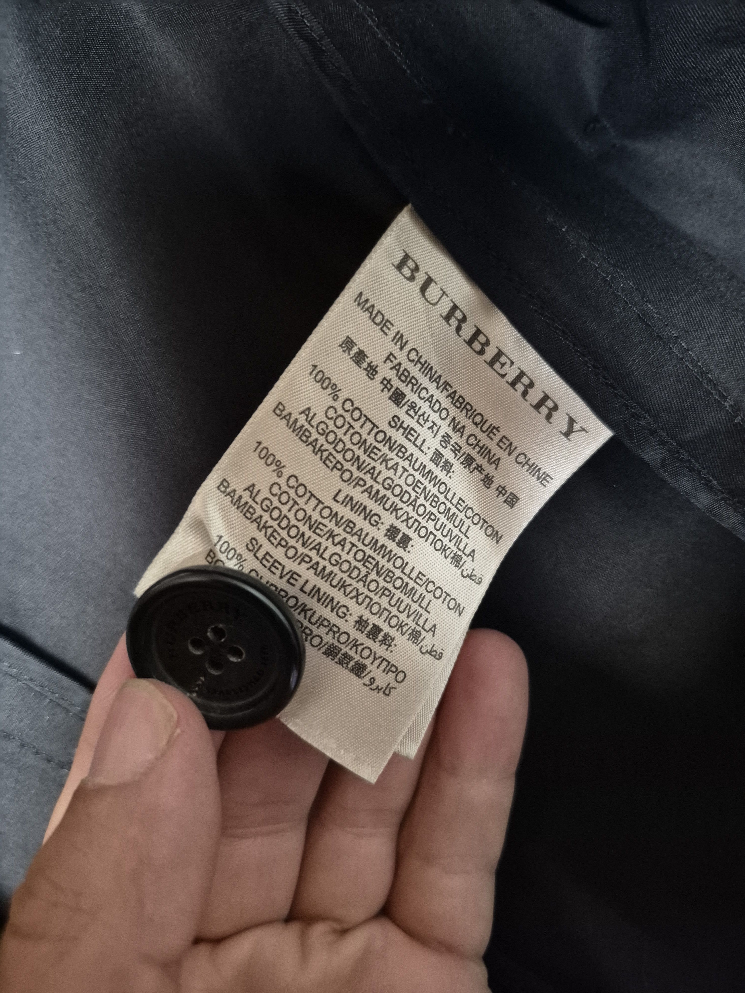 Burberry Women’s Burberry Brit Trench Coat Black Size UK 8 USA 6 Size M / US 6-8 / IT 42-44 - 15 Thumbnail