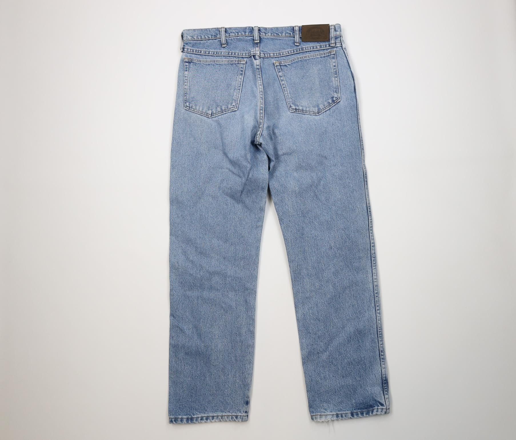 Cabelas Vintage Y2K Cabelas Fit Straight Leg Denim Jeans Blue Size US 34 / EU 50 - 12 Thumbnail