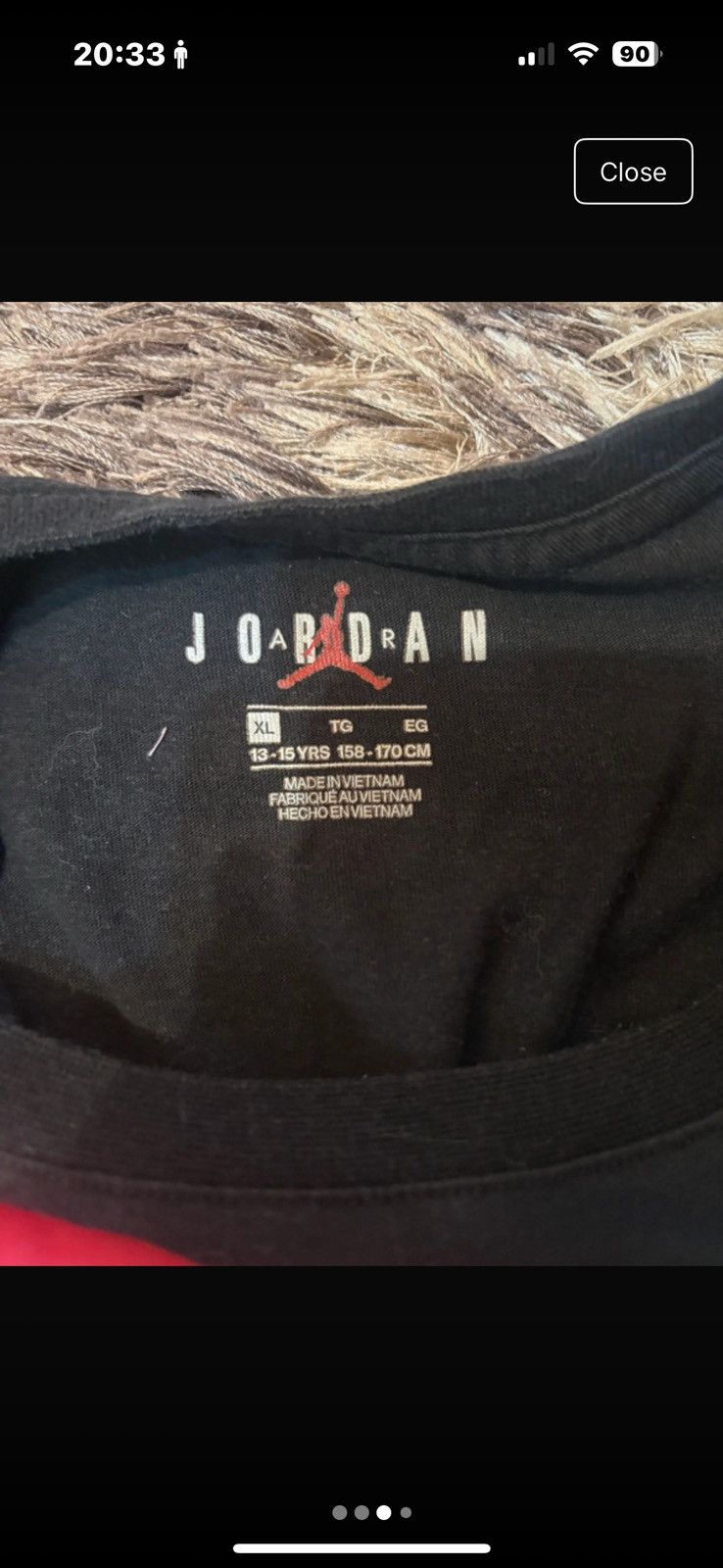 Jordan Brand Tricou jordan Size XL / US 12-14 / IT 48-50 - 3 Thumbnail