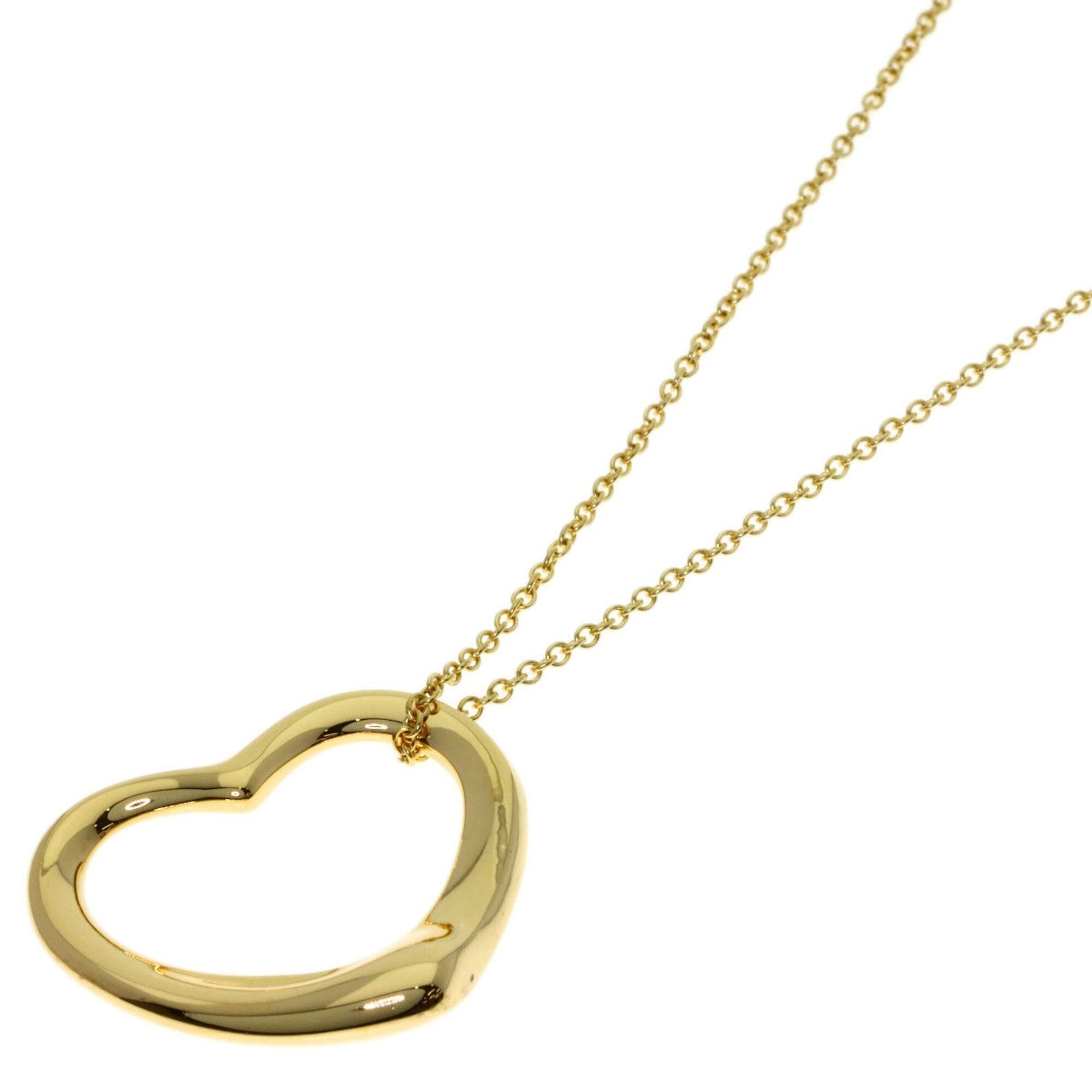 Tiffany & Co. Tiffany & Co. Open Heart Necklace, 18K Yellow Gold, Women's. Size ONE SIZE - 1 Thumbnail