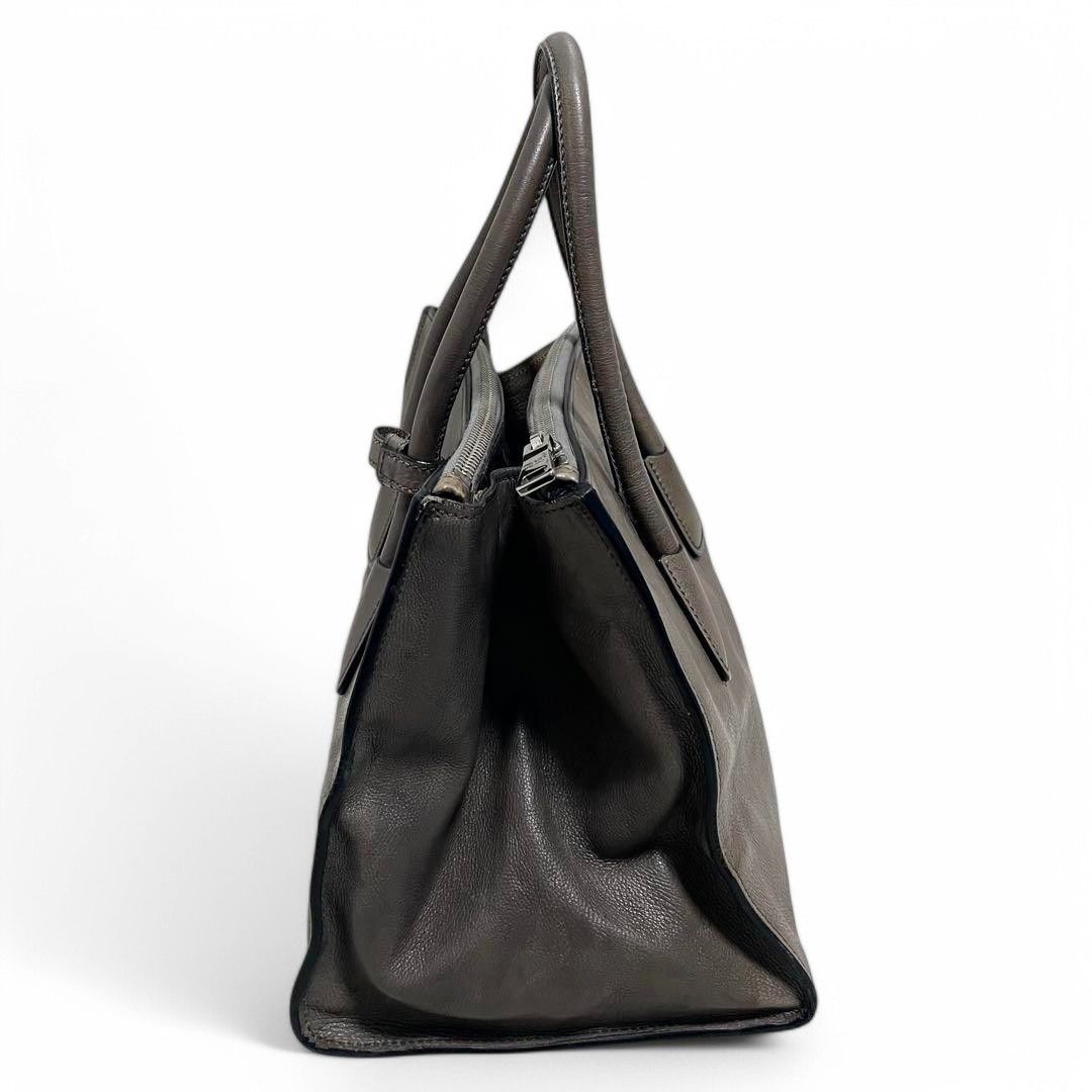 Prada Prada - Shoulder Bag Handbag Gray Triangle Logo Nappa Size ONE SIZE - 5 Thumbnail