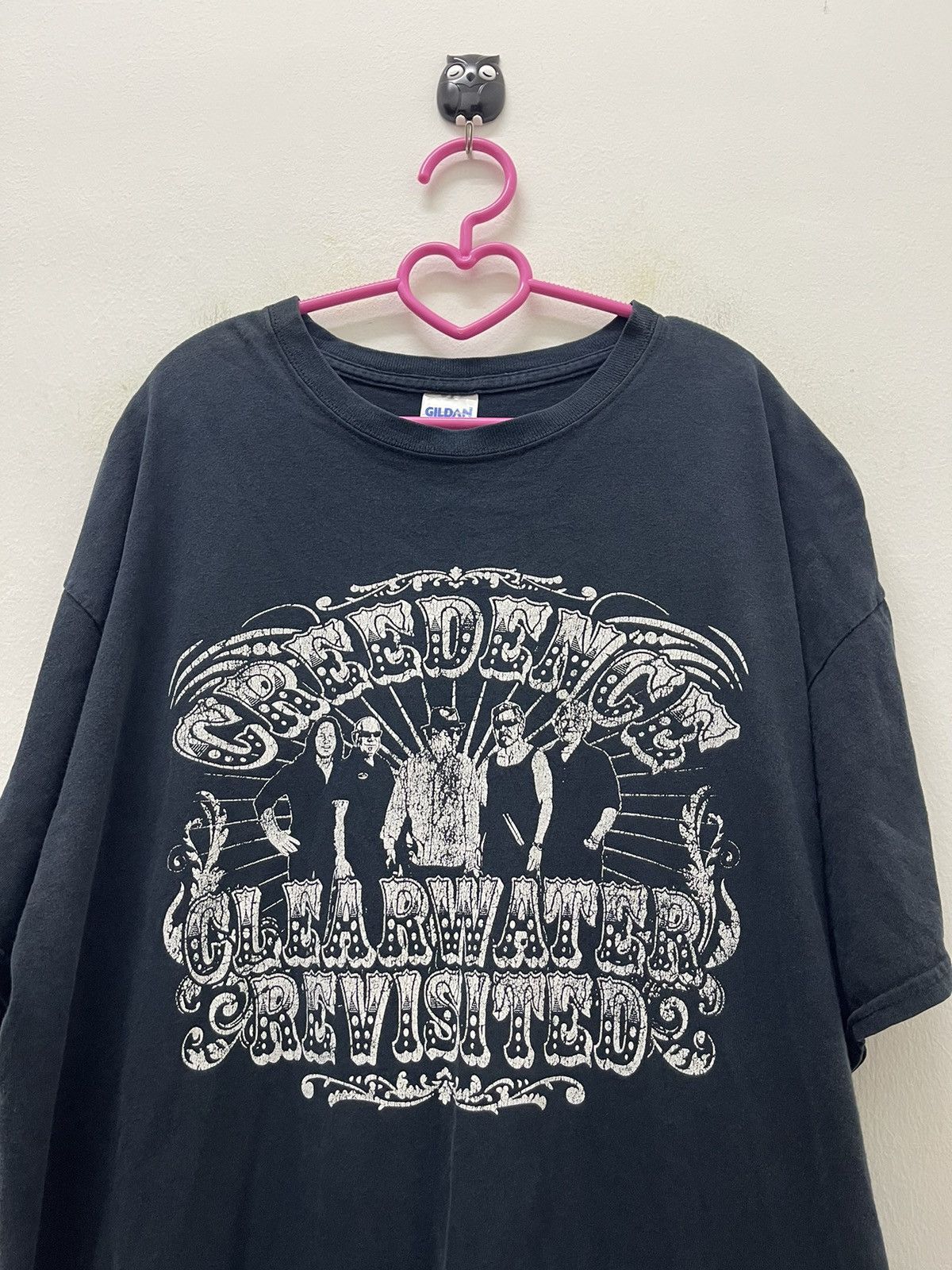 Band Tees Rare Vintage CREEDENCE CLEARWATER REVISITED Tour Tee Size US XL / EU 56 / 4 - 2 Thumbnail