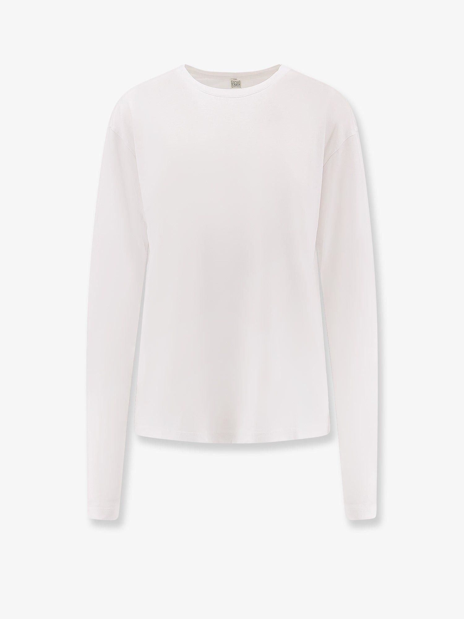 Toteme Classic Long-Sleeve Lyocell And Cotton T-Shirt Size M / US 6-8 / IT 42-44 - 1 Thumbnail
