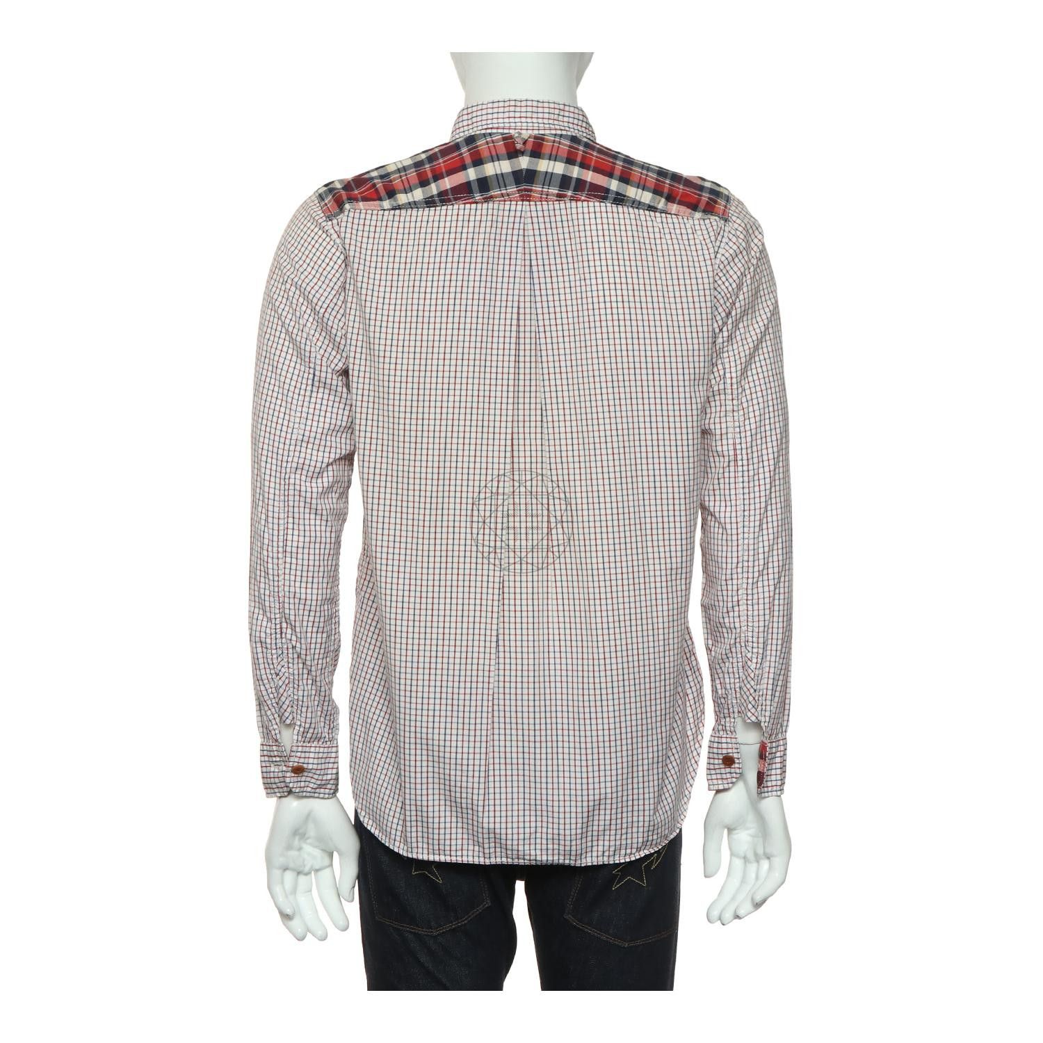 Comme des Garcons × Junya Watanabe Junya Watanabe CDG Man - FW11 Club Collar Mini Check Shirt Size US M / EU 48-50 / 2 - 9 Thumbnail
