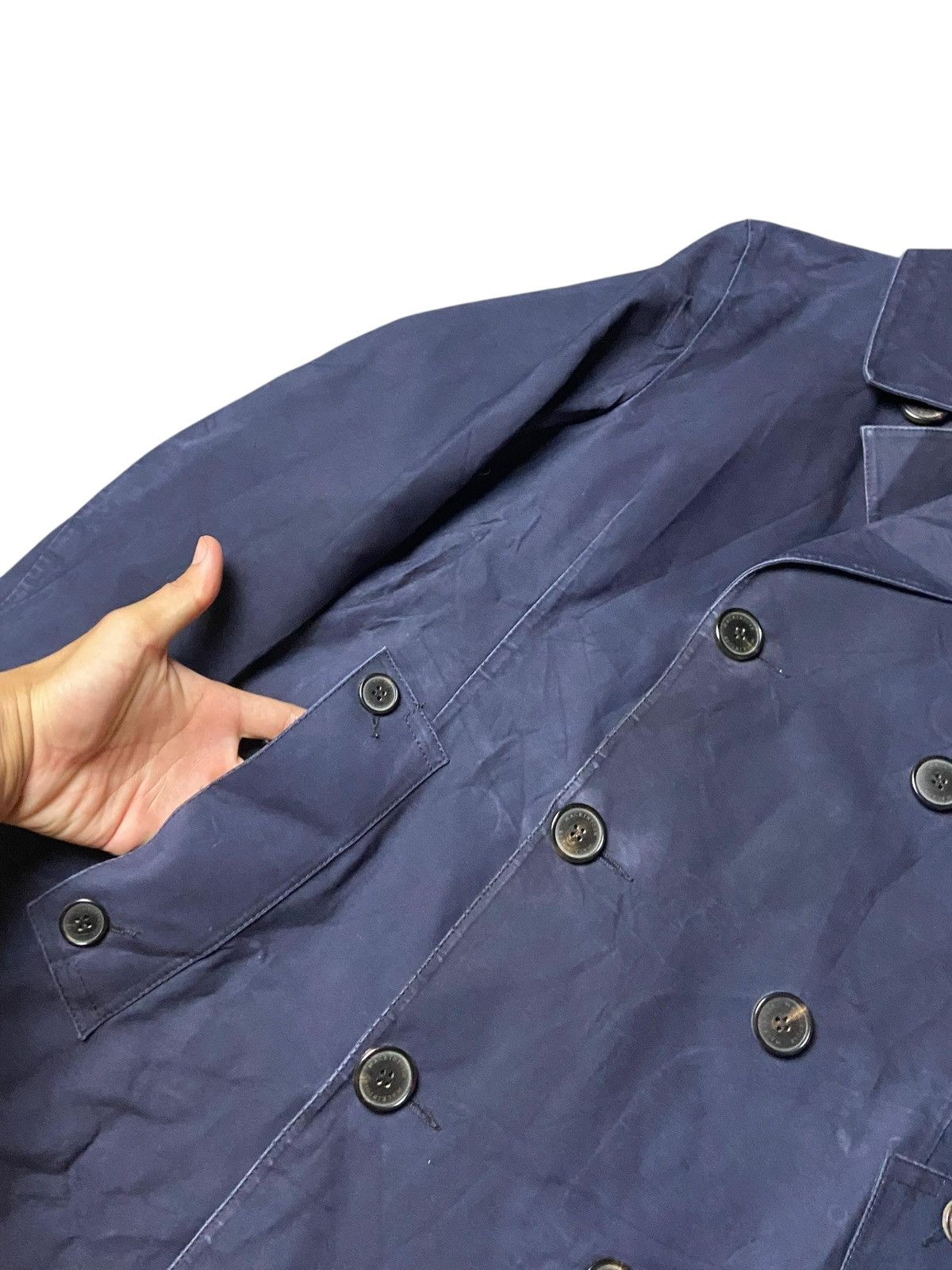 Mackintosh Mackintosh Double Breasted Long Heavy Coat (147) Size US XXS / EU 40 - 3 Thumbnail