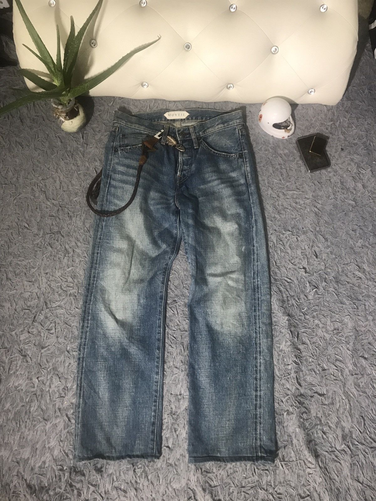 vintage muveil selvedge jeans made in Japan