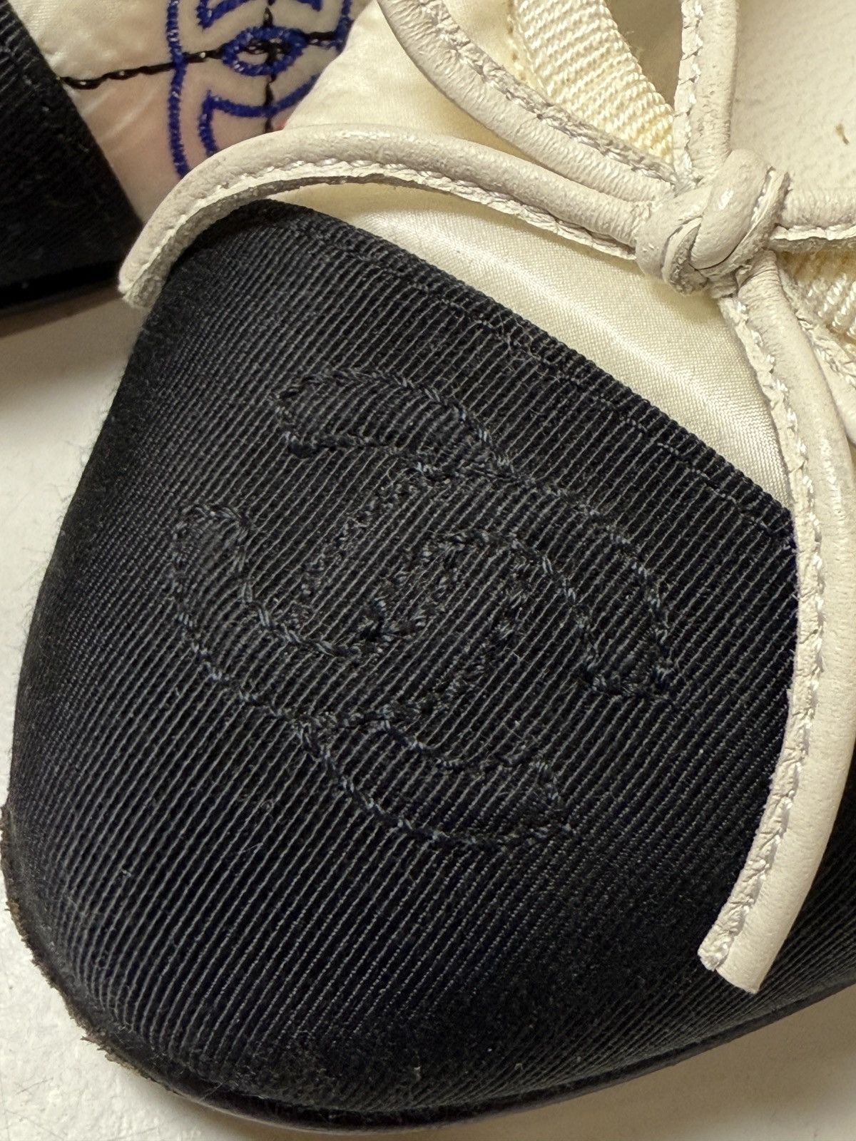 Chanel Two-toned Nylon Ballet Flats Size US 4.5 / IT 34.5 - 2 Thumbnail