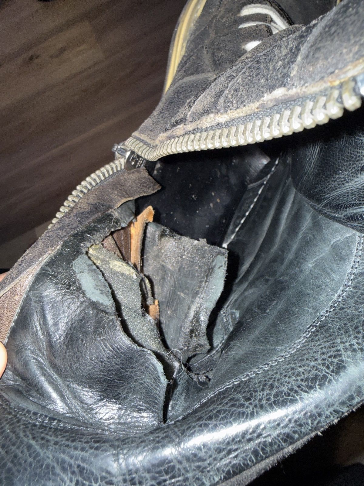 Rick Owens Rick Owens 2006 OG Blistered Dunks Size US 11 / EU 44 - 17 Thumbnail