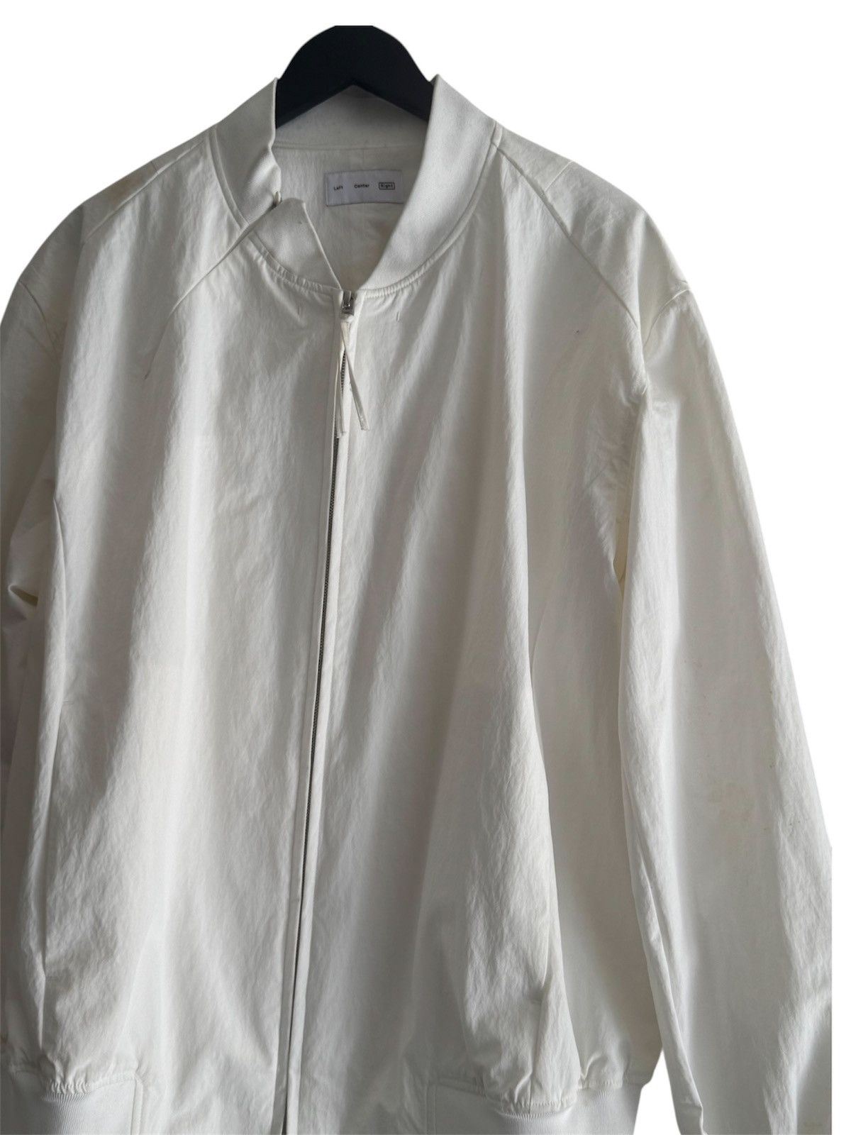 POST ARCHIVE FACTION (PAF) Post Archival Faction PAF White Nylon Zip Up Runway Bomber Size US XL / EU 56 / 4 - 2 Thumbnail