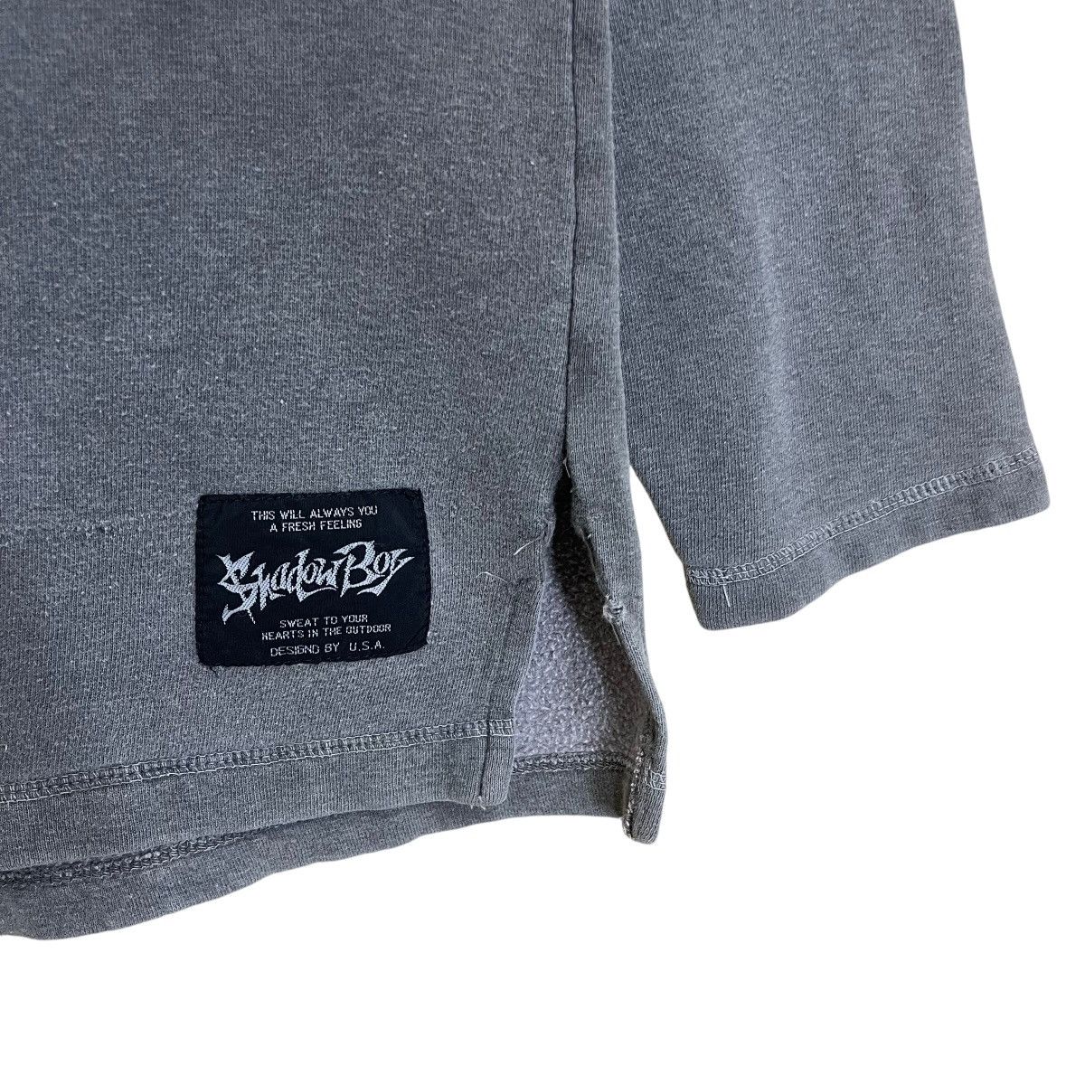 Japanese Brand Vintage 90s ShadowBoys Big Logo Turtleneck Sweatshirt Size US M / EU 48-50 / 2 - 6 Thumbnail