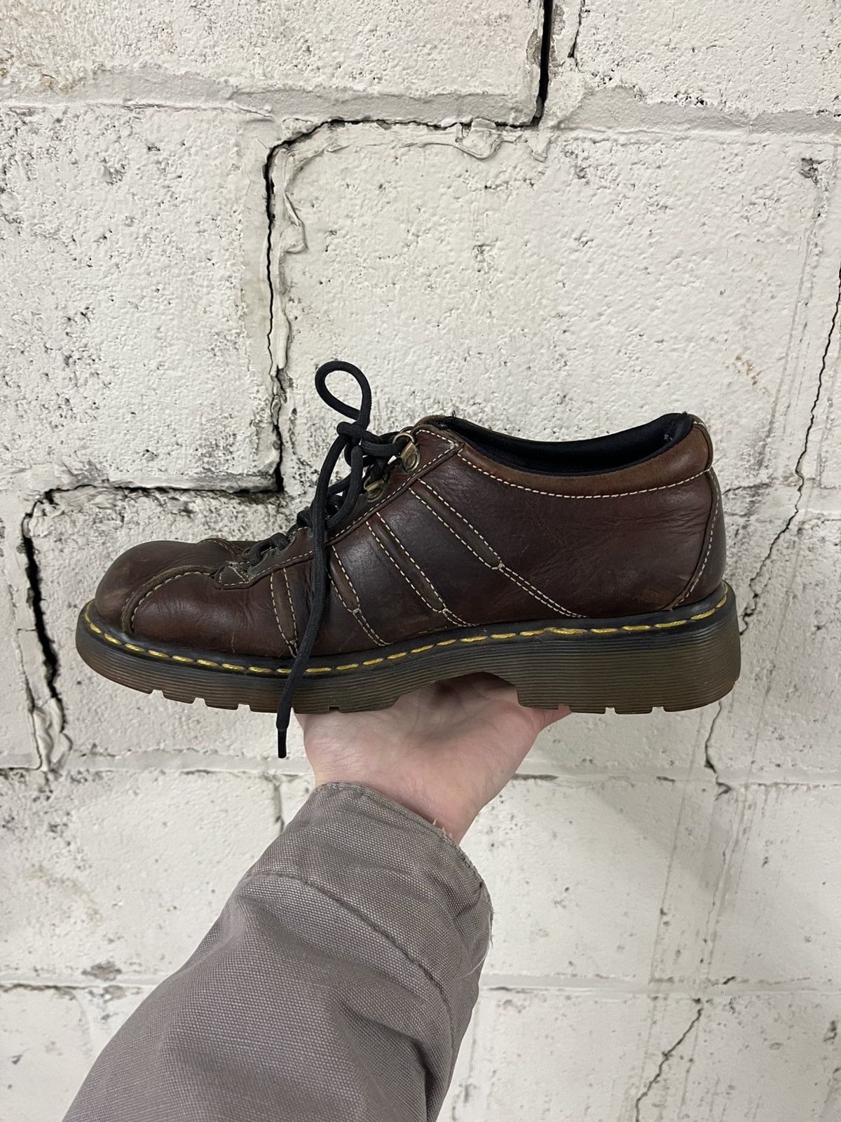 Dr. Martens Dr.marten vintage leather boots rare 90s streetwear preppy Size US 10 / EU 43 - 11 Thumbnail