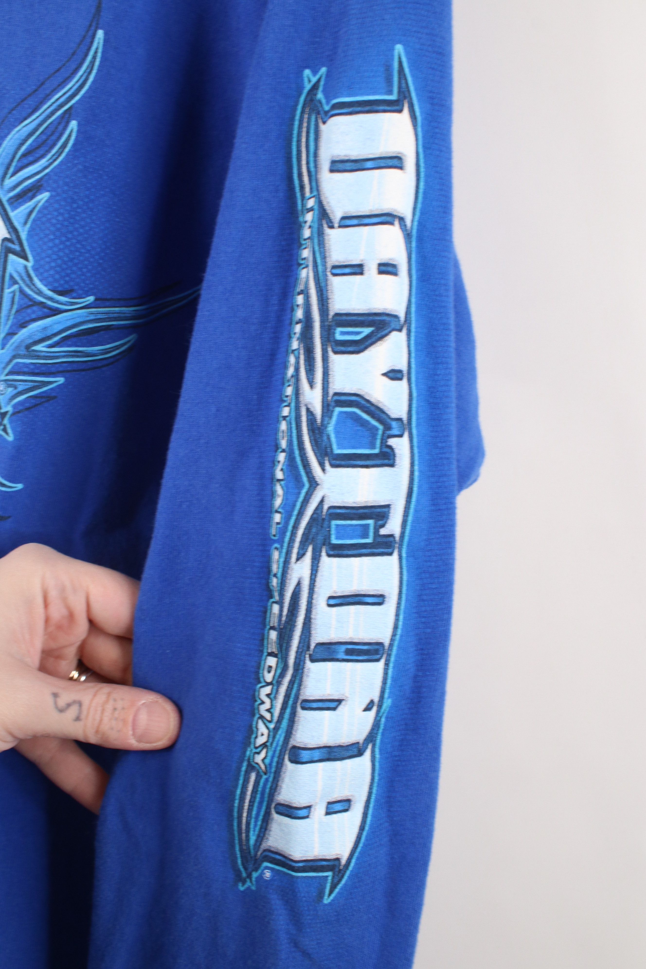 Vintage Vintage Y2K International Speedway Long Sleeve T-Shirt Size US M / EU 48-50 / 2 - 4 Thumbnail