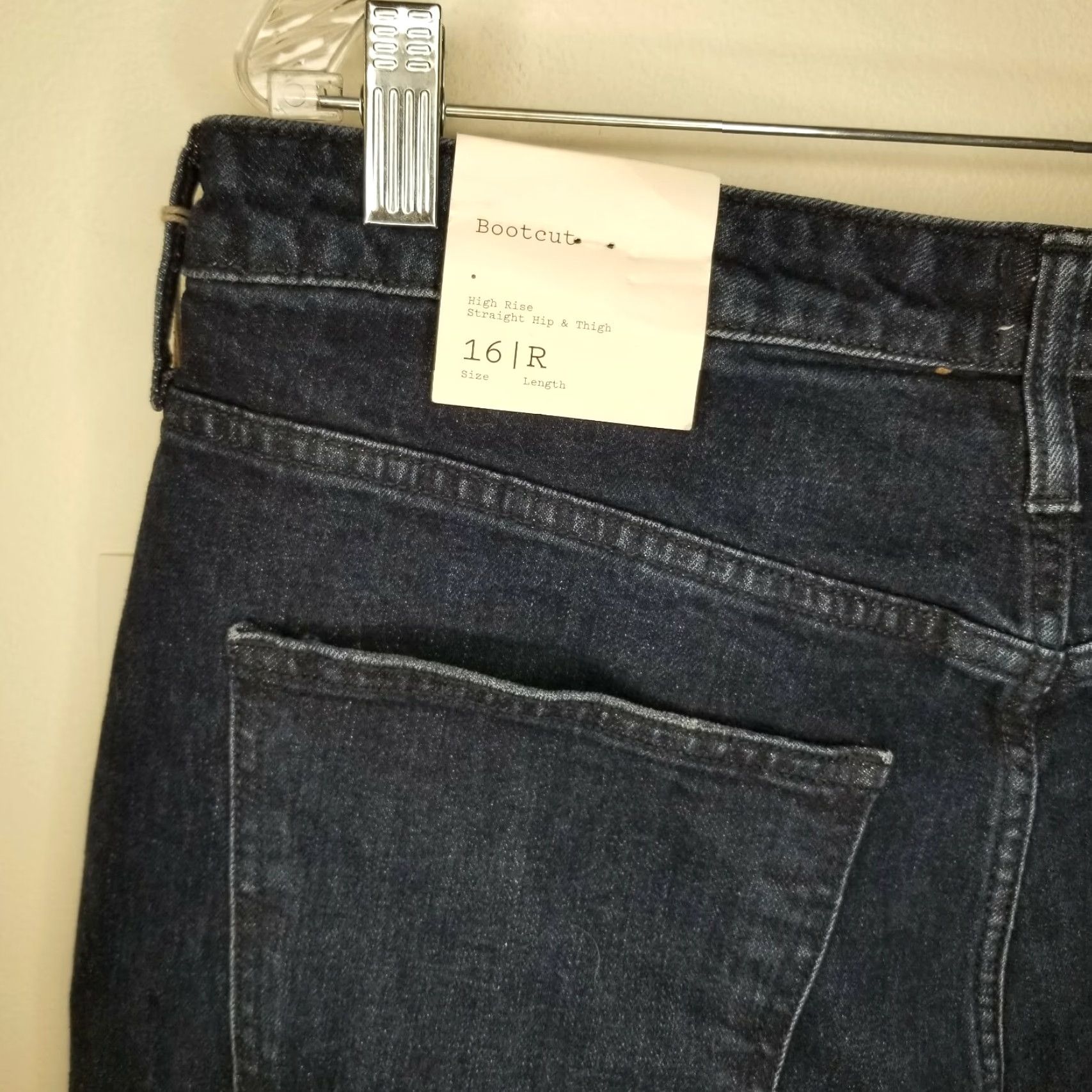 Vintage A New Day Jeans Bootcut Blue Size 16 Regular Womens 27in Inseam 35in Waist NWT Women's Jeans Size 38" / US 16 / IT 52 - 7 Thumbnail