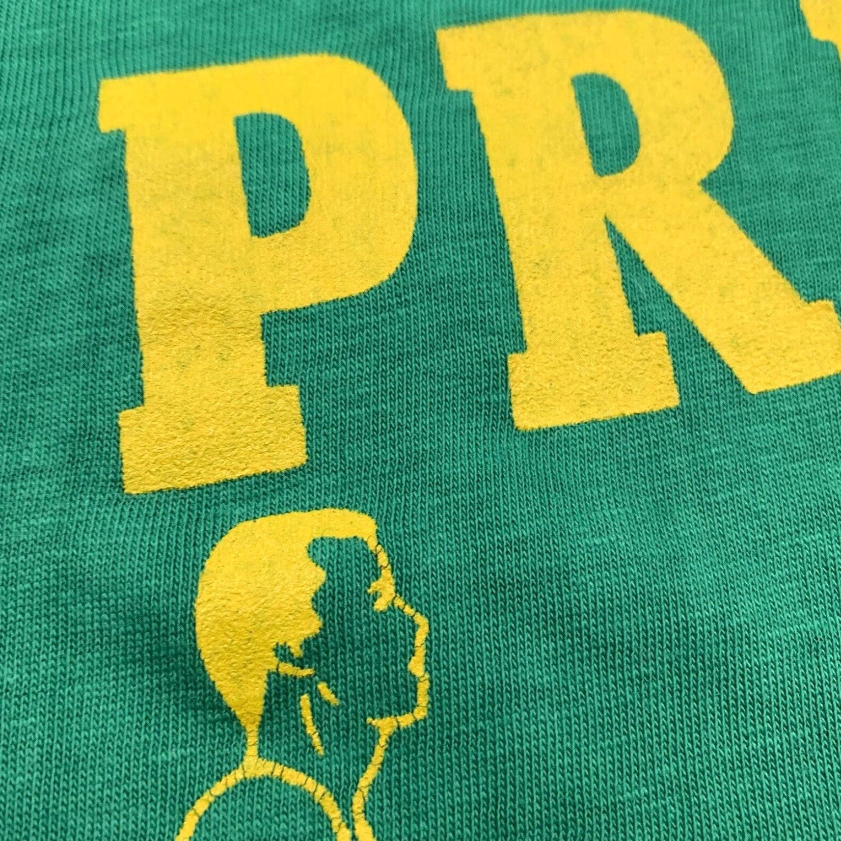 Nike VINTAGE Nike T Shirt Unisex 70s 70s Graphic Tee Green Cotton Logo USA Geisha Rap Hike Prefontaine OG Rare Stadium Size US L / EU 52-54 / 3 - 3 Thumbnail
