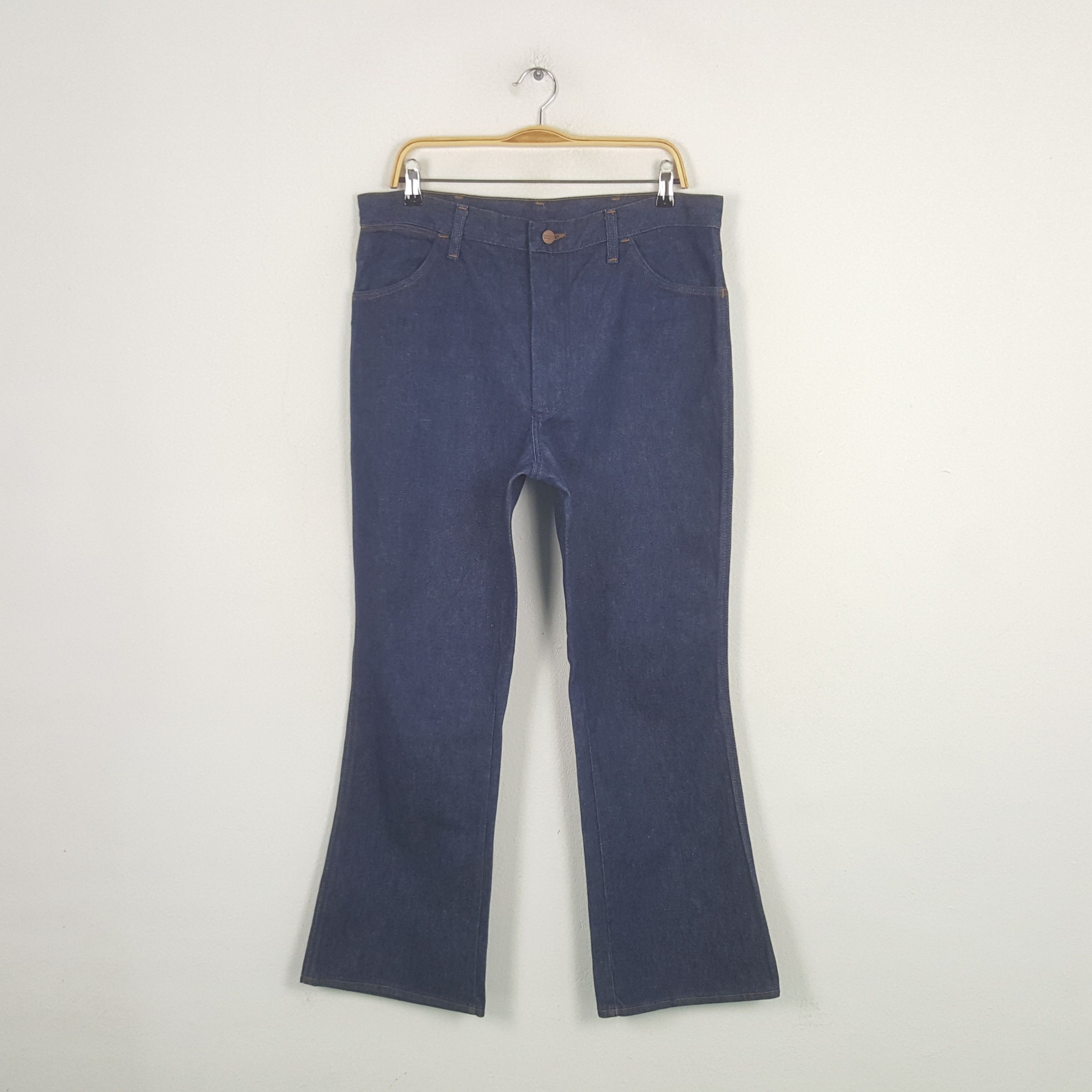 Wrangler Vintage Wrangler USA American Denim Jeans RR18 Size US 35 - 1 Thumbnail