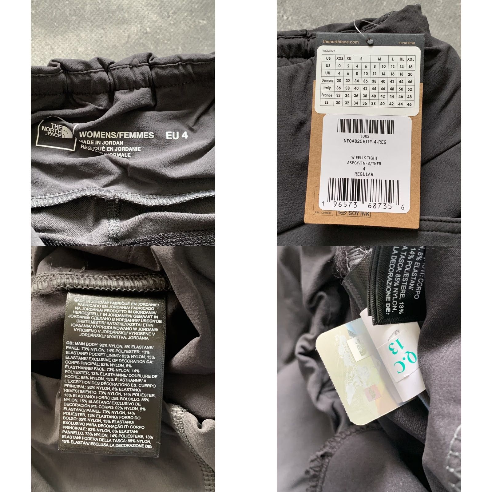 The North Face THE NORTH FACE Felik Tight Leggings Women’s 4 Black Activewear Star, Outdoor, Sports, Track Pants Women Size 27" / US 4 / IT 40 - 8 Thumbnail