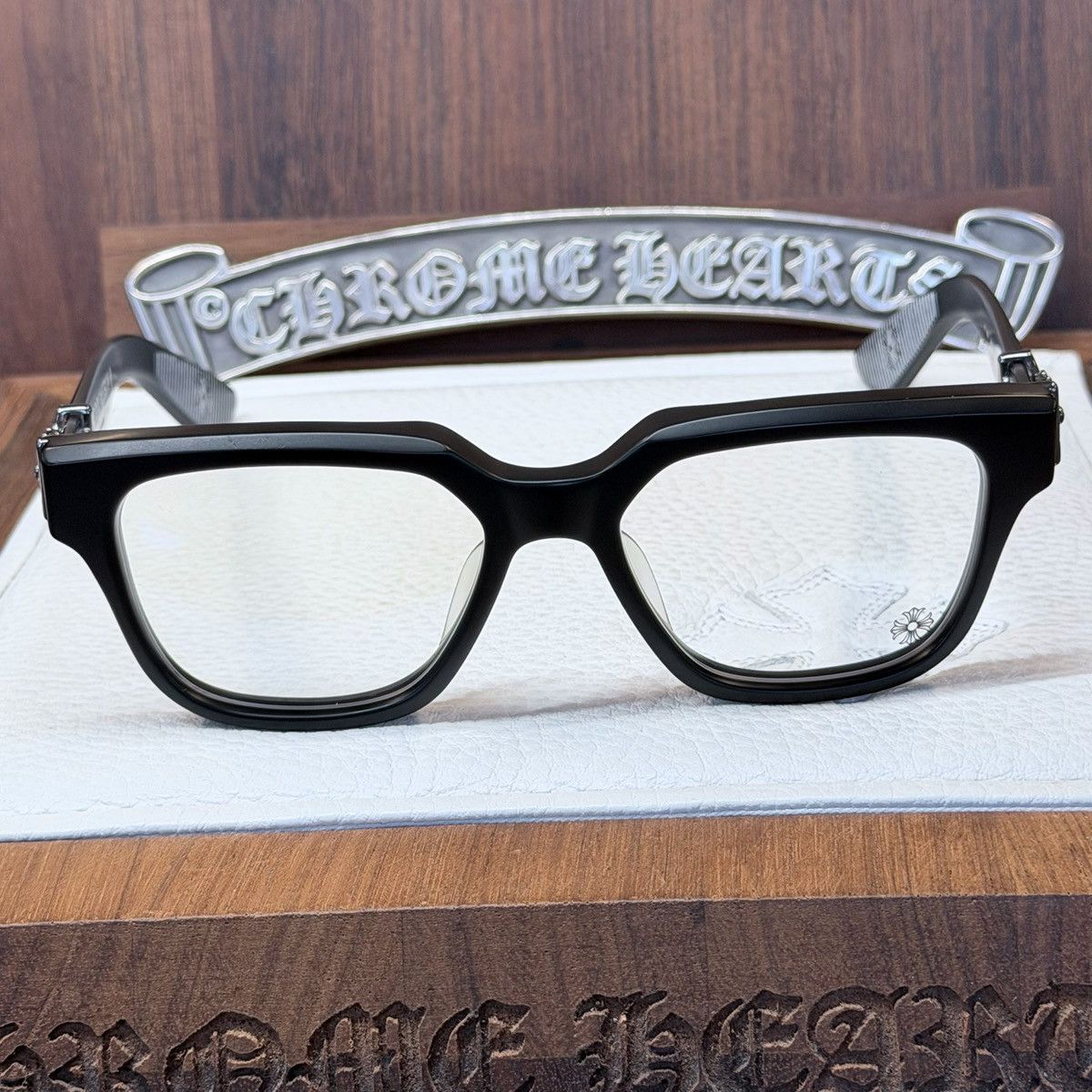 Chrome Hearts Chrome Hearts VAGILLIONAIRE ll glasses Size ONE SIZE - 2 Thumbnail
